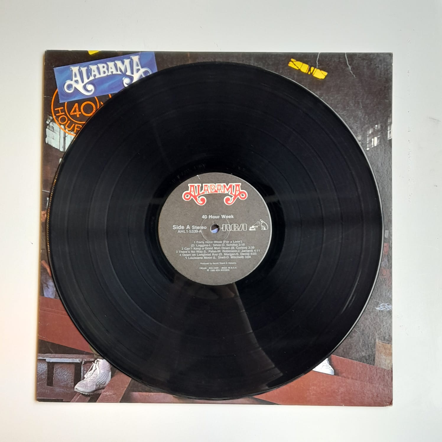 LP Alabama – 40 Hour Week - Importado - Imagem 4