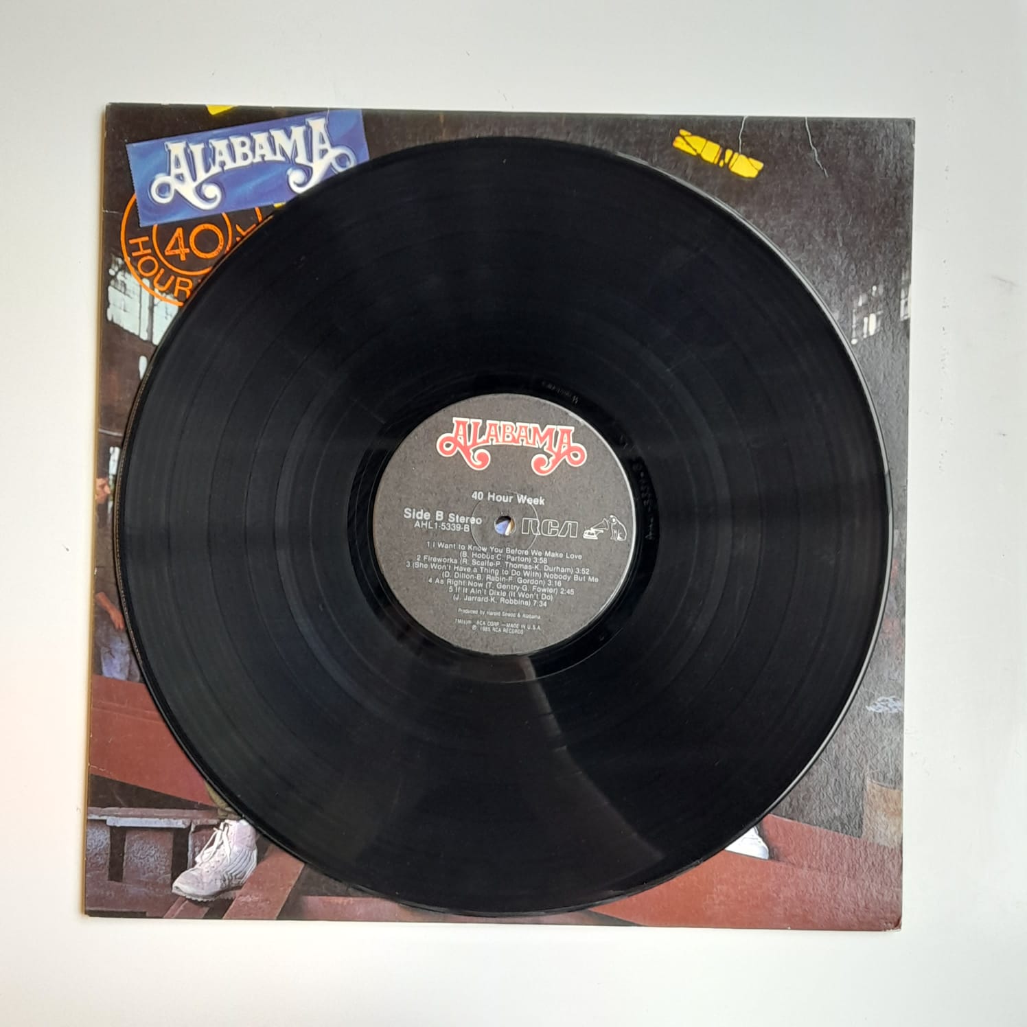 LP Alabama – 40 Hour Week - Importado - Imagem 3
