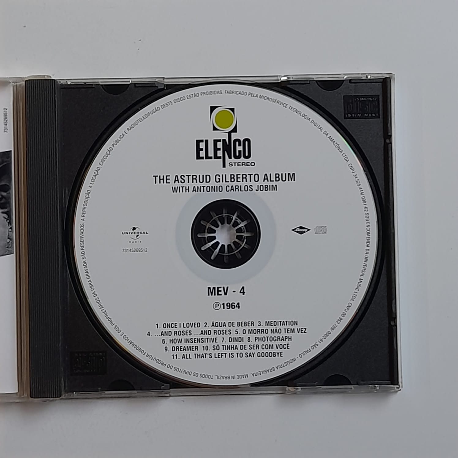 CD Astrud Gilberto & Antonio Carlos Jobim – The Astrud Gilberto Album - Imagem 3
