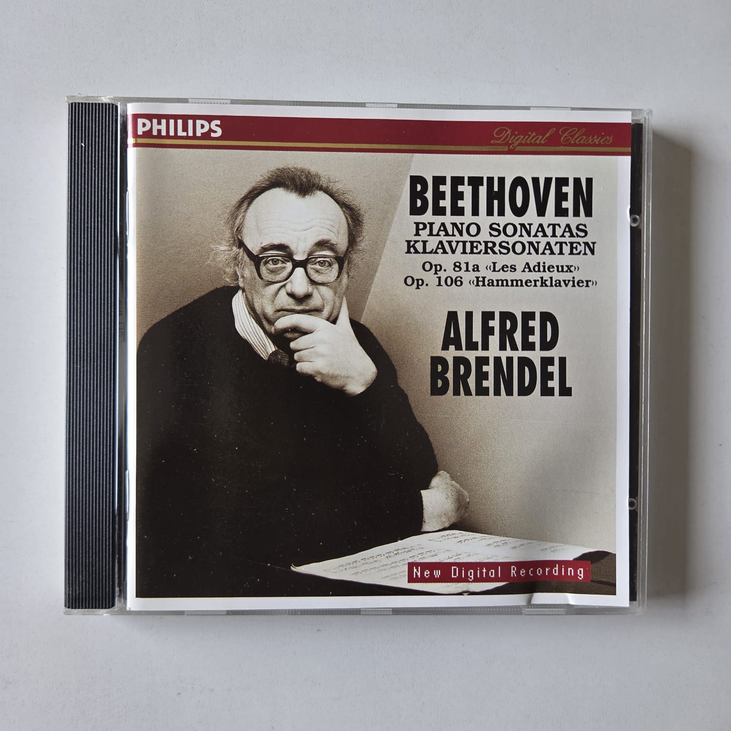 CD Beethoven - Piano Sonatas - Op. 81a & 106 - Alfred Brendel - Importado