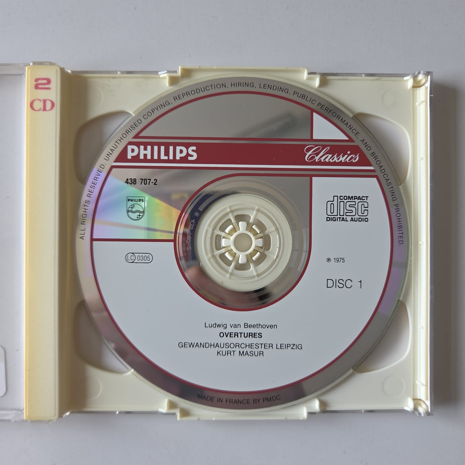 CD Beethoven - Complete Overtures - 12 Minuets - Reg: Sir Nevelle Marriner - Importado Duplo - Imagem 3