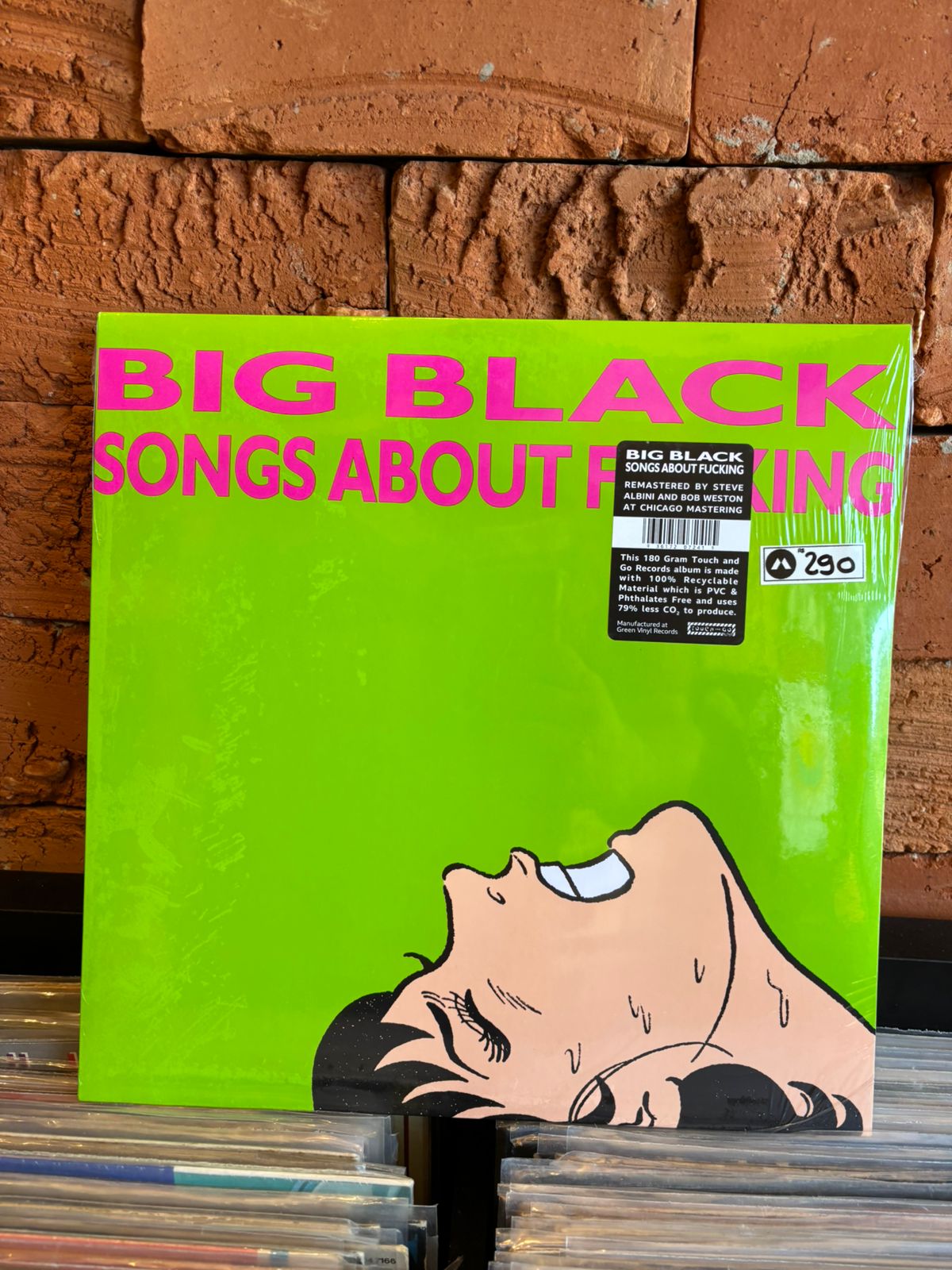 LP Big Black - Songs About Fucking - Importado