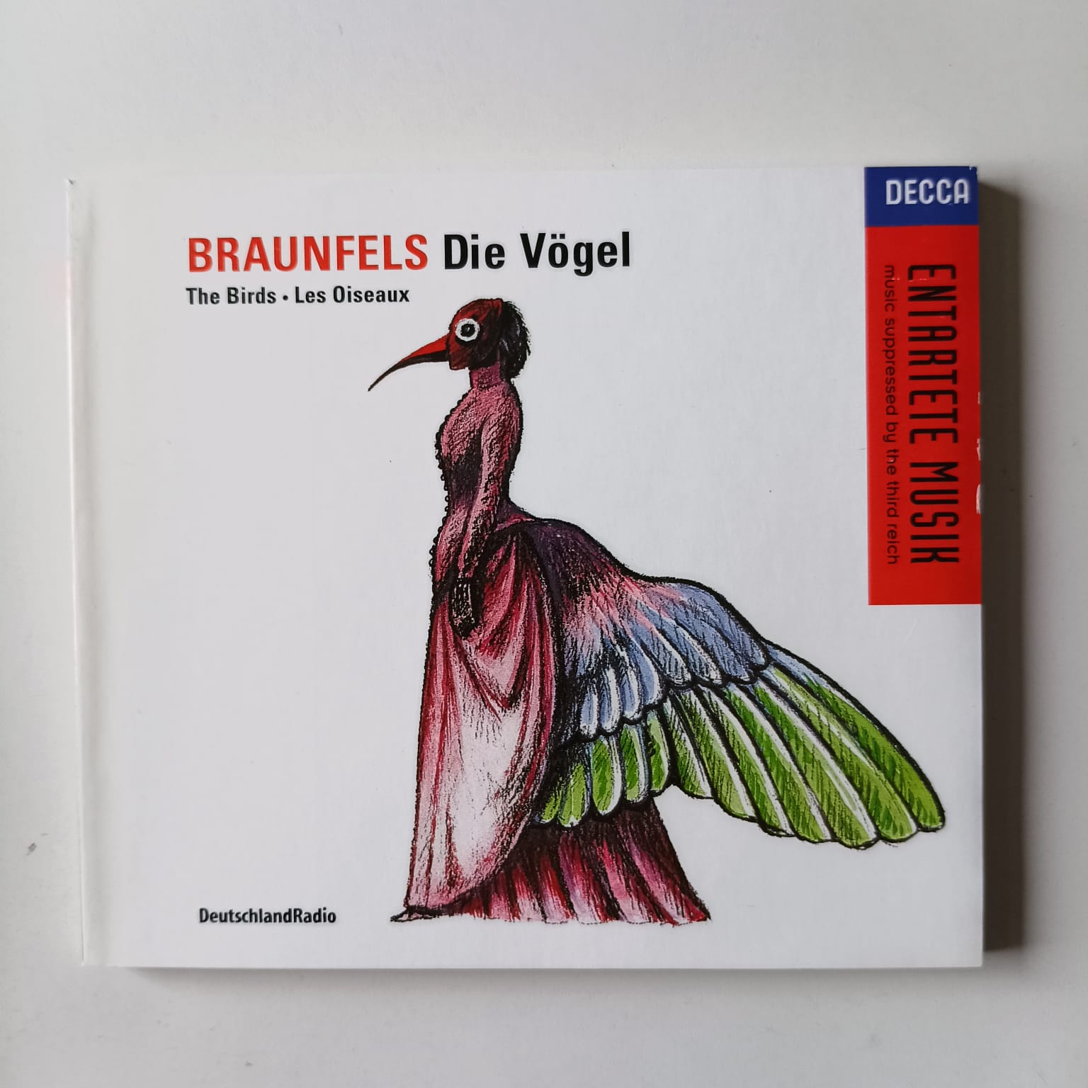 Box CD Braunfels - Die Vögel - Reg: Lothar Zagrosek - Importado - 2 Discs - Imagem 5