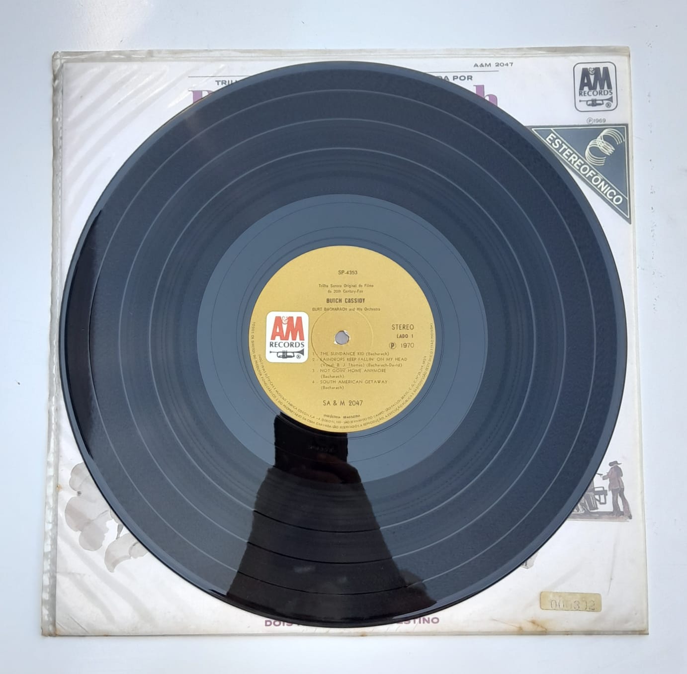 LP Burt Bacharach – Dois Homens E Um Destino (Trilha Sonora) - Imagem 4