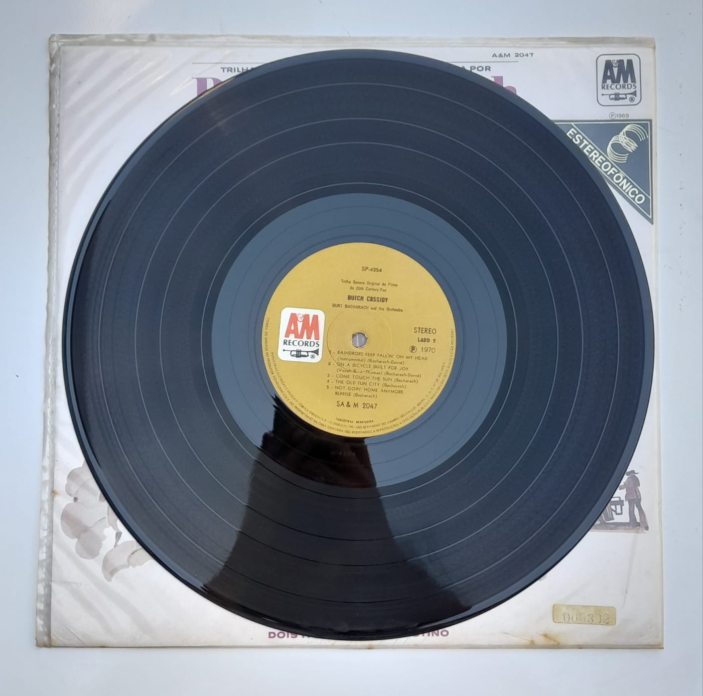 LP Burt Bacharach – Dois Homens E Um Destino (Trilha Sonora) - Imagem 3