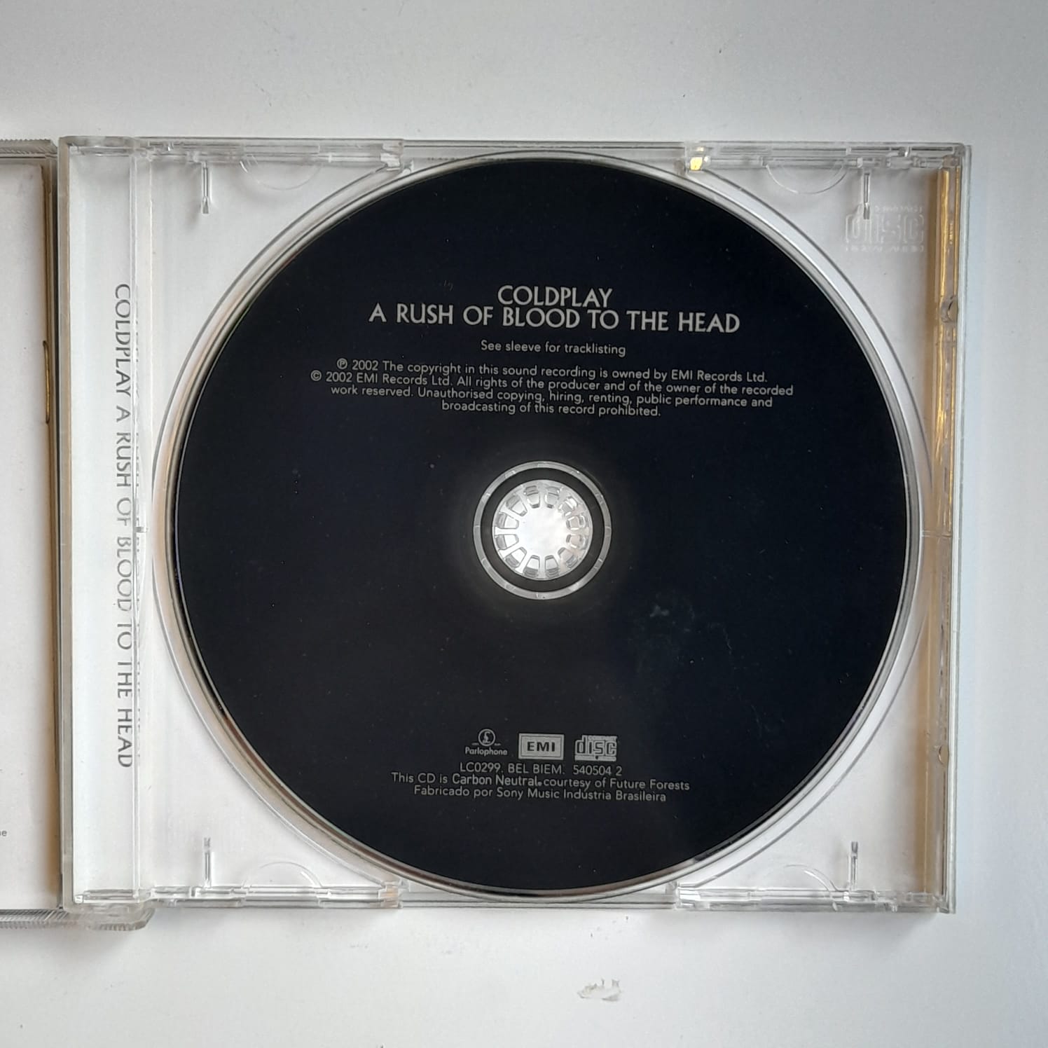 CD Coldplay – A Rush Of Blood To The Head - Imagem 3