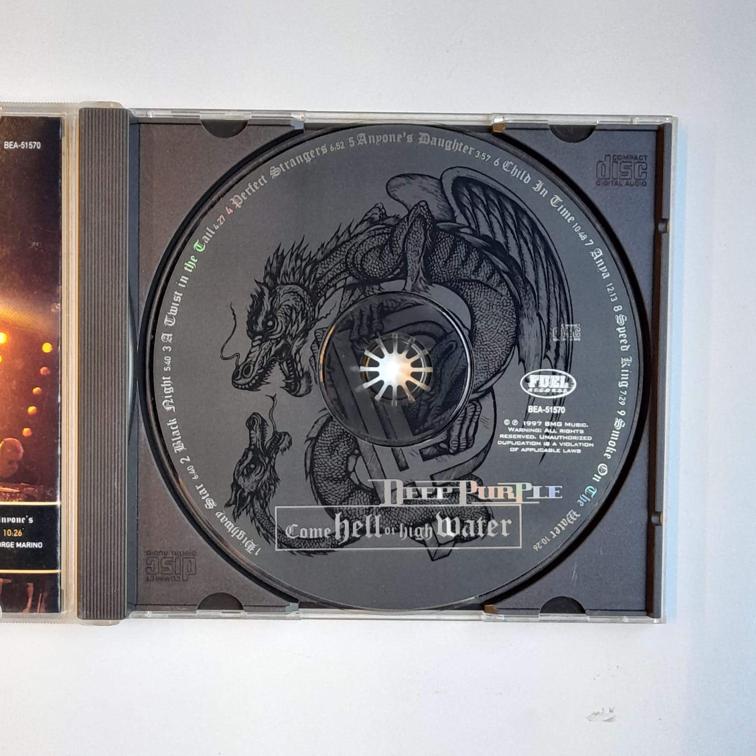 CD Deep Purple – Come Hell Or High Water - Importado - Imagem 3