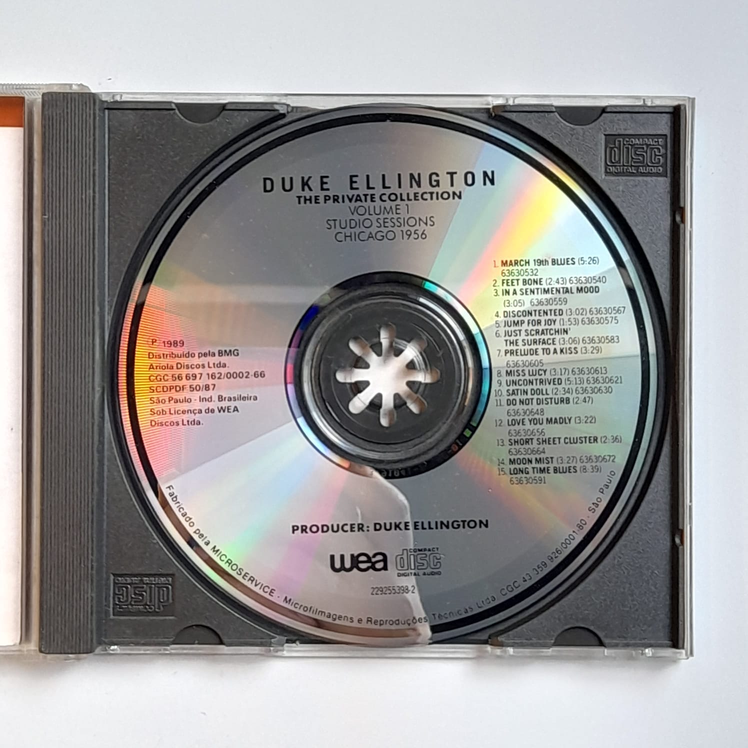 CD Duke Ellington – The Private Collection: Volume 1, Studio Sessions, Chicago 1956 - Imagem 3