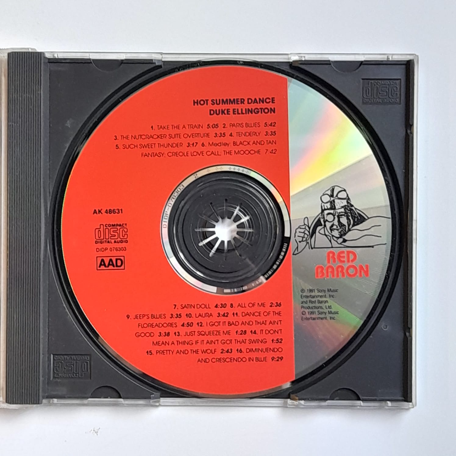 CD Duke Ellington – Hot Summer Dance - Importado - Imagem 3