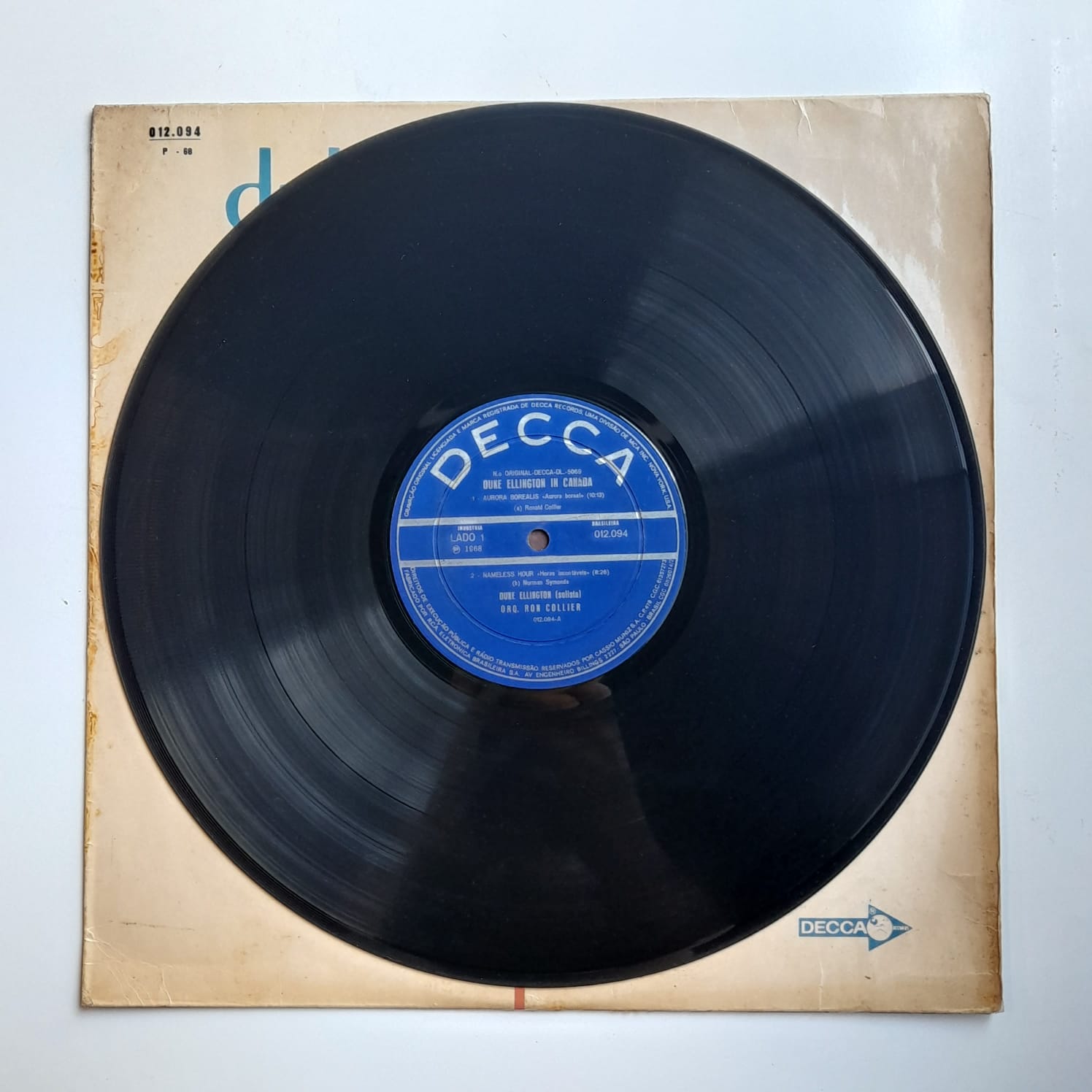 LP Duke Ellington – "North Of The Border" In Canada - Imagem 3