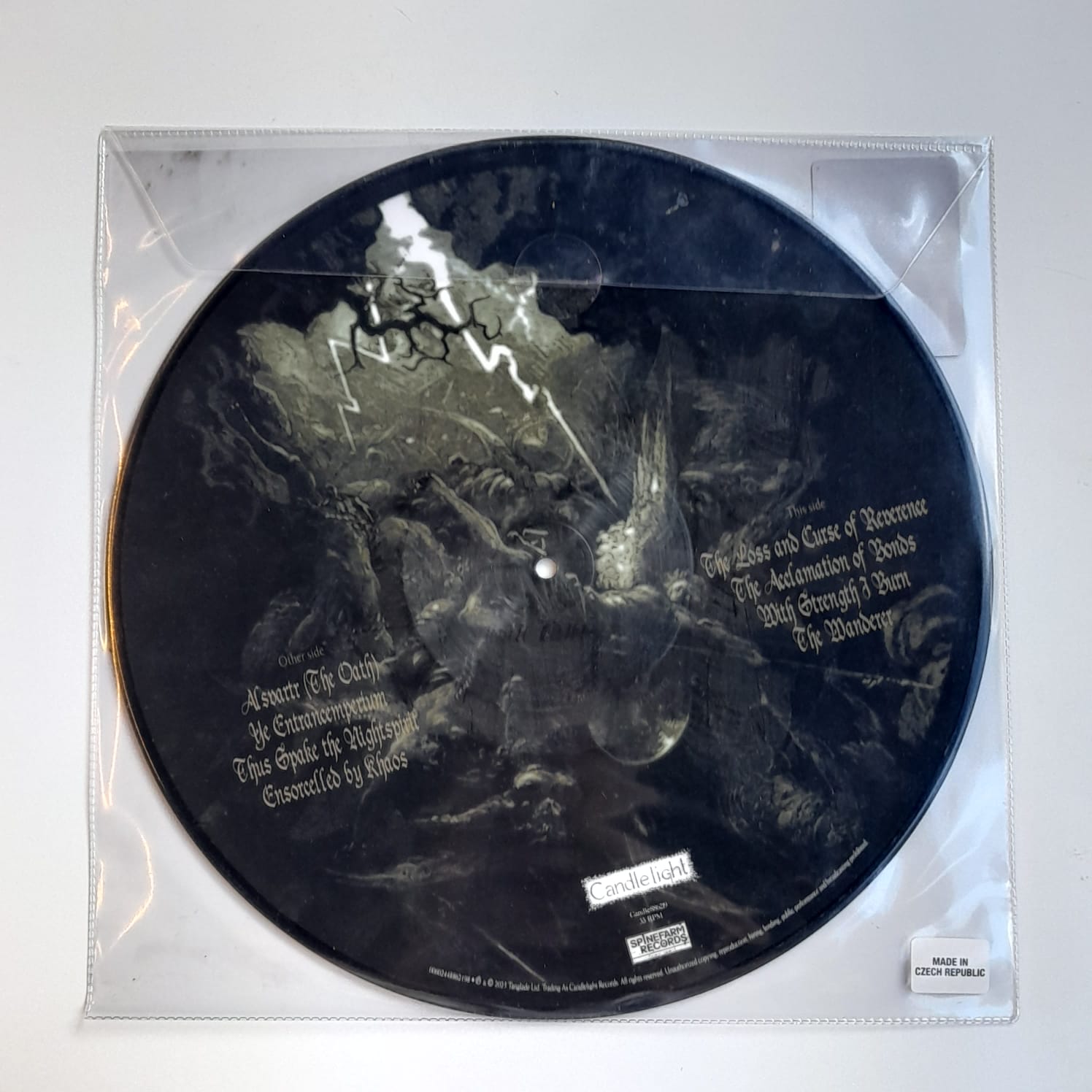 LP Emperor – Anthems To The Welkin At Dusk - Lacrado - Imagem 2