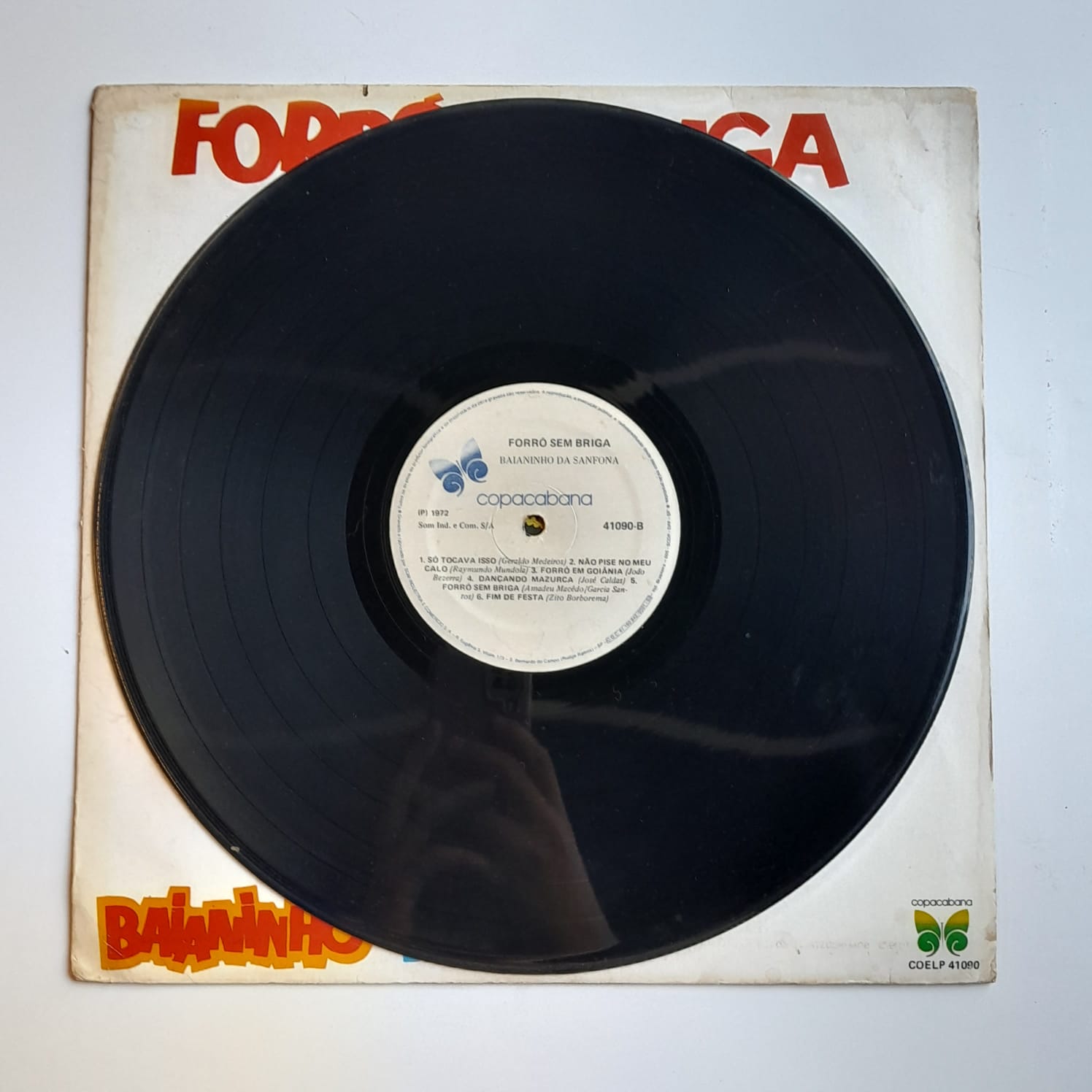 LP Baianinho Da Sanfona – Forró Sem Briga - Imagem 4