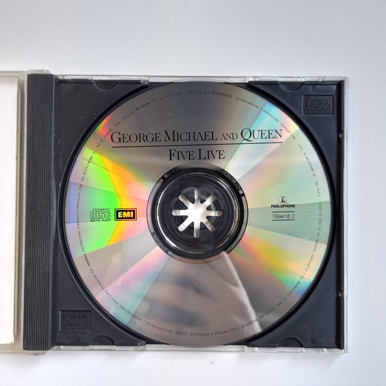 CD George Michael & Queen With Lisa Stansfield – Five Live - Imagem 3