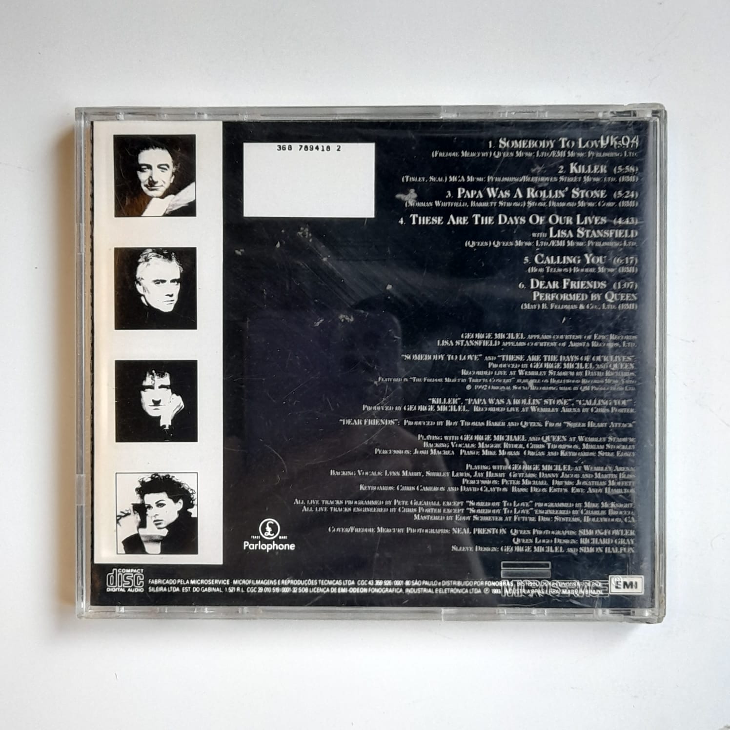 CD George Michael & Queen With Lisa Stansfield – Five Live - Imagem 2