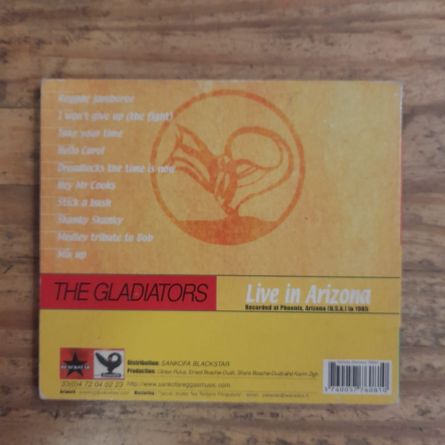 CD The Gladiators - Reggae Live Collection - Importado - Imagem 2