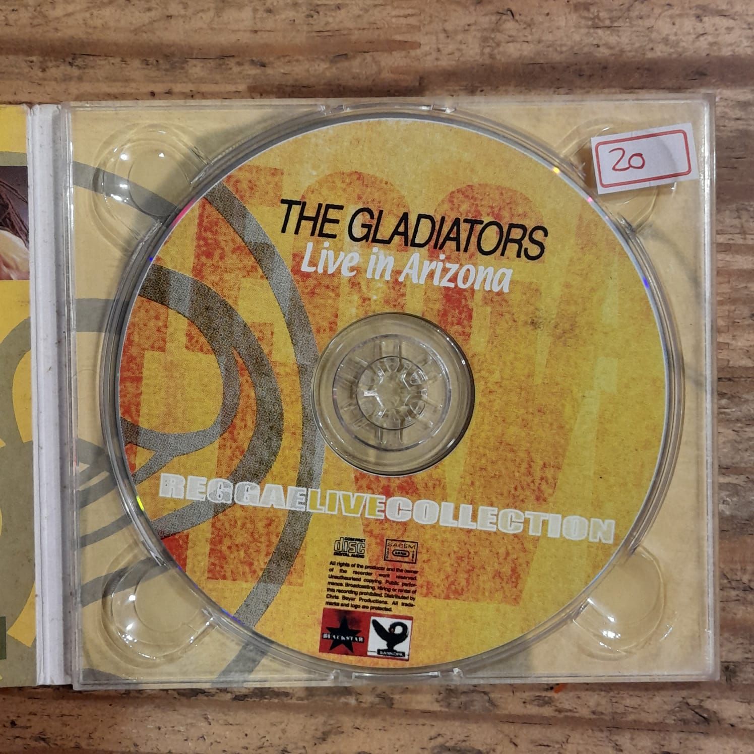 CD The Gladiators - Reggae Live Collection - Importado - Imagem 3