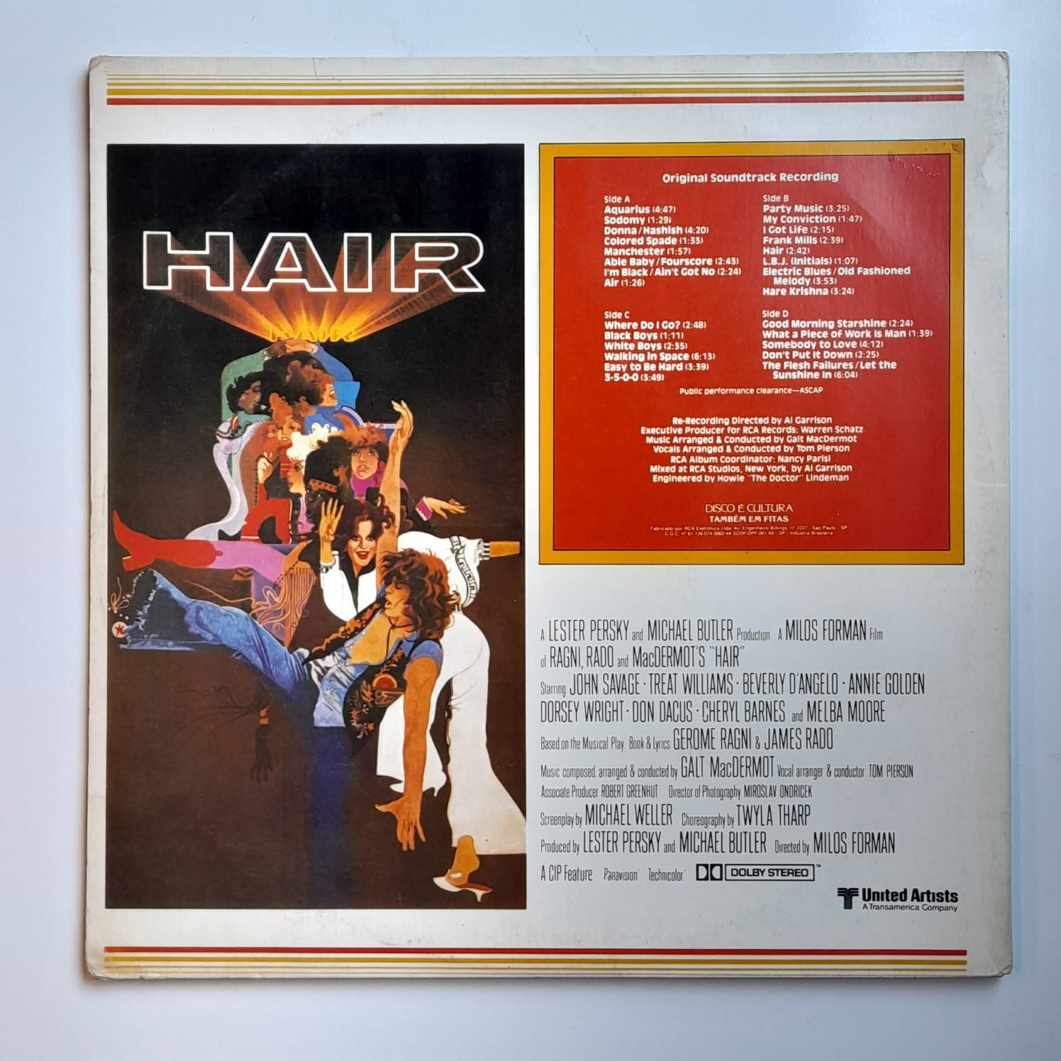 LP Hair (Trilha Sonora Original Do Filme) - Duplo - Imagem 2