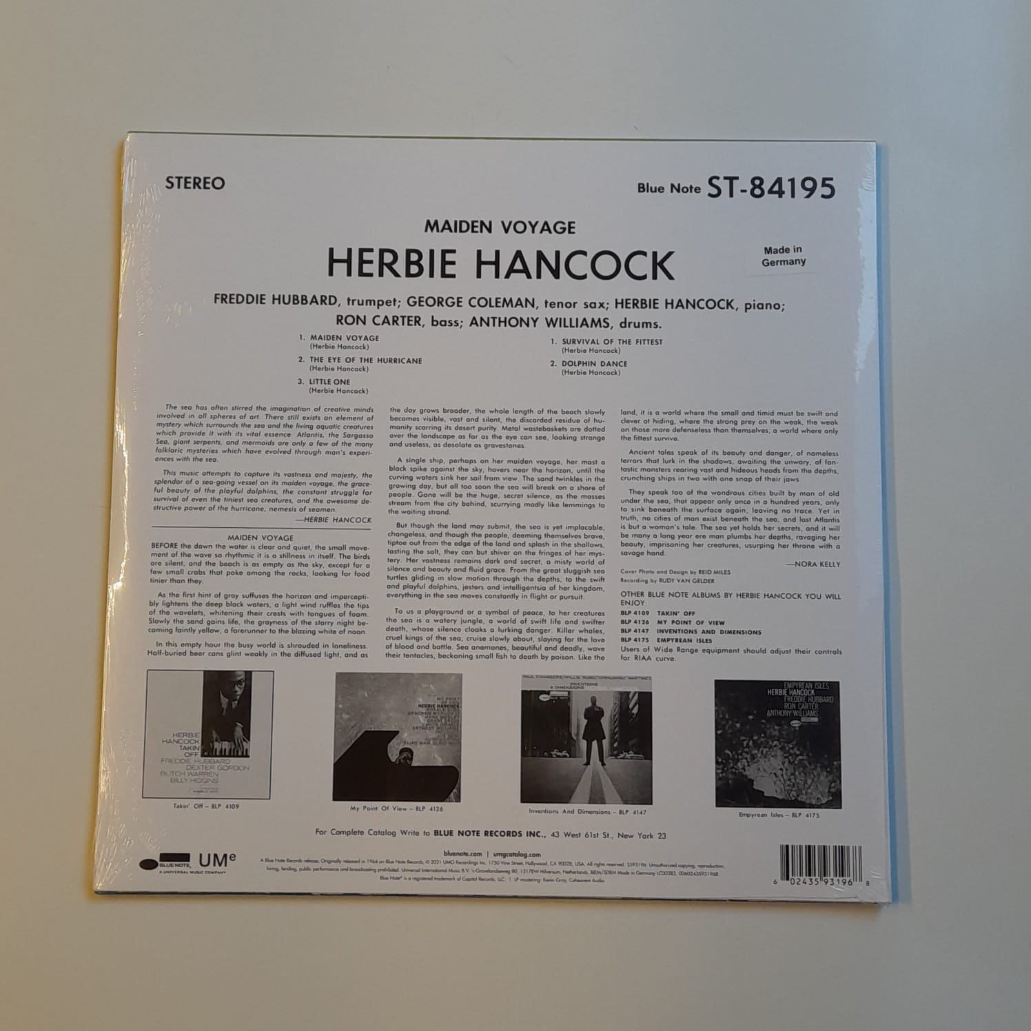LP Herbie Hancock – Maiden Voyage - Lacrado - Imagem 2