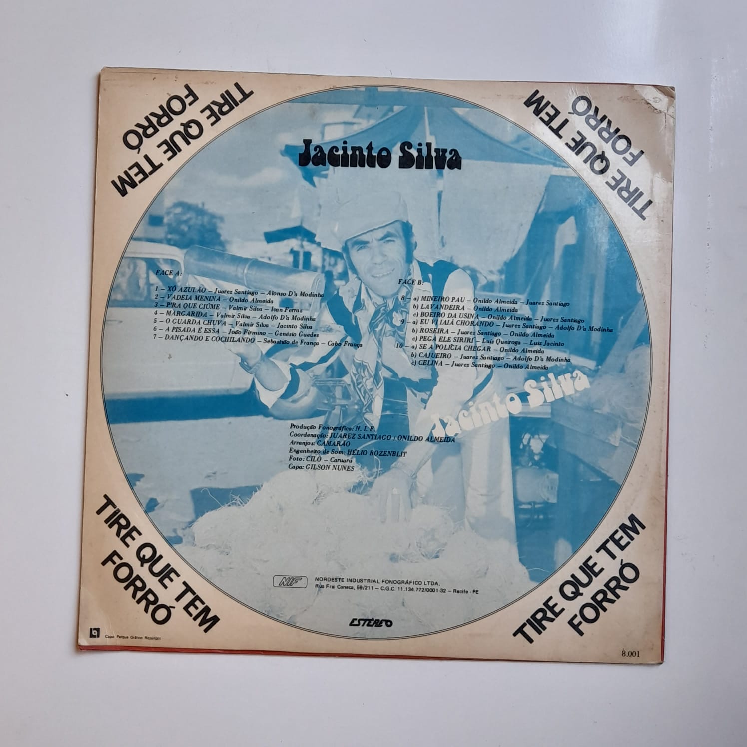 LP Jacinto Silva – Tire Que Tem Forró - Imagem 2