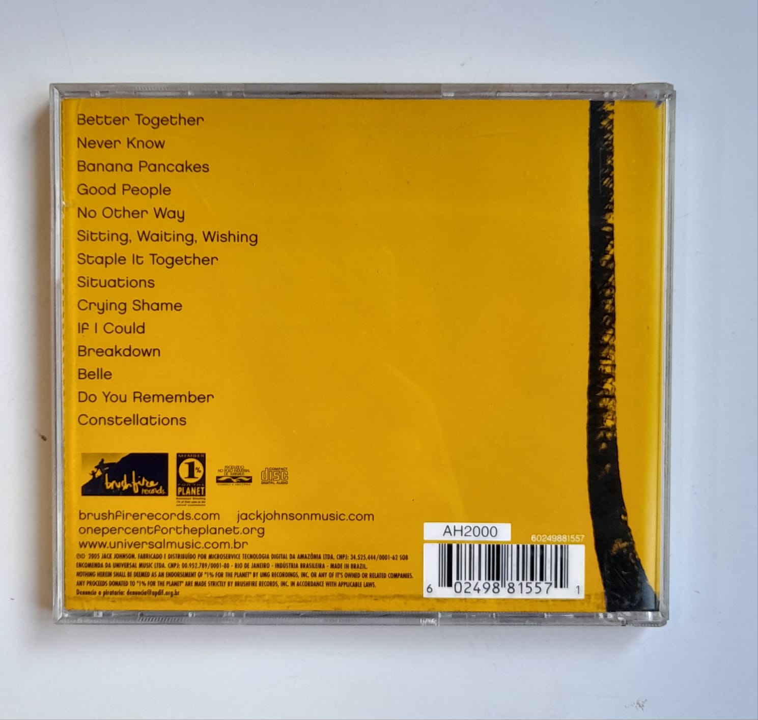 CD Jack Johnson – In Between Dreams - Imagem 2