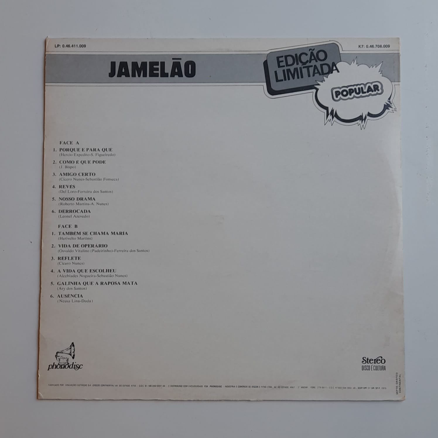 LP Jamelão – Estou Na Praça - Imagem 2