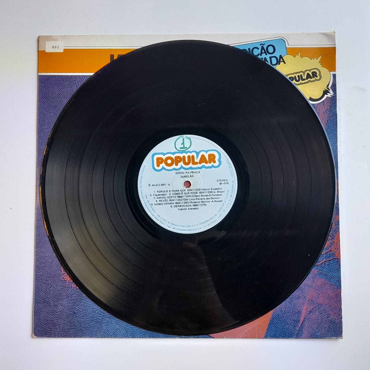 LP Jamelão – Estou Na Praça - Imagem 3
