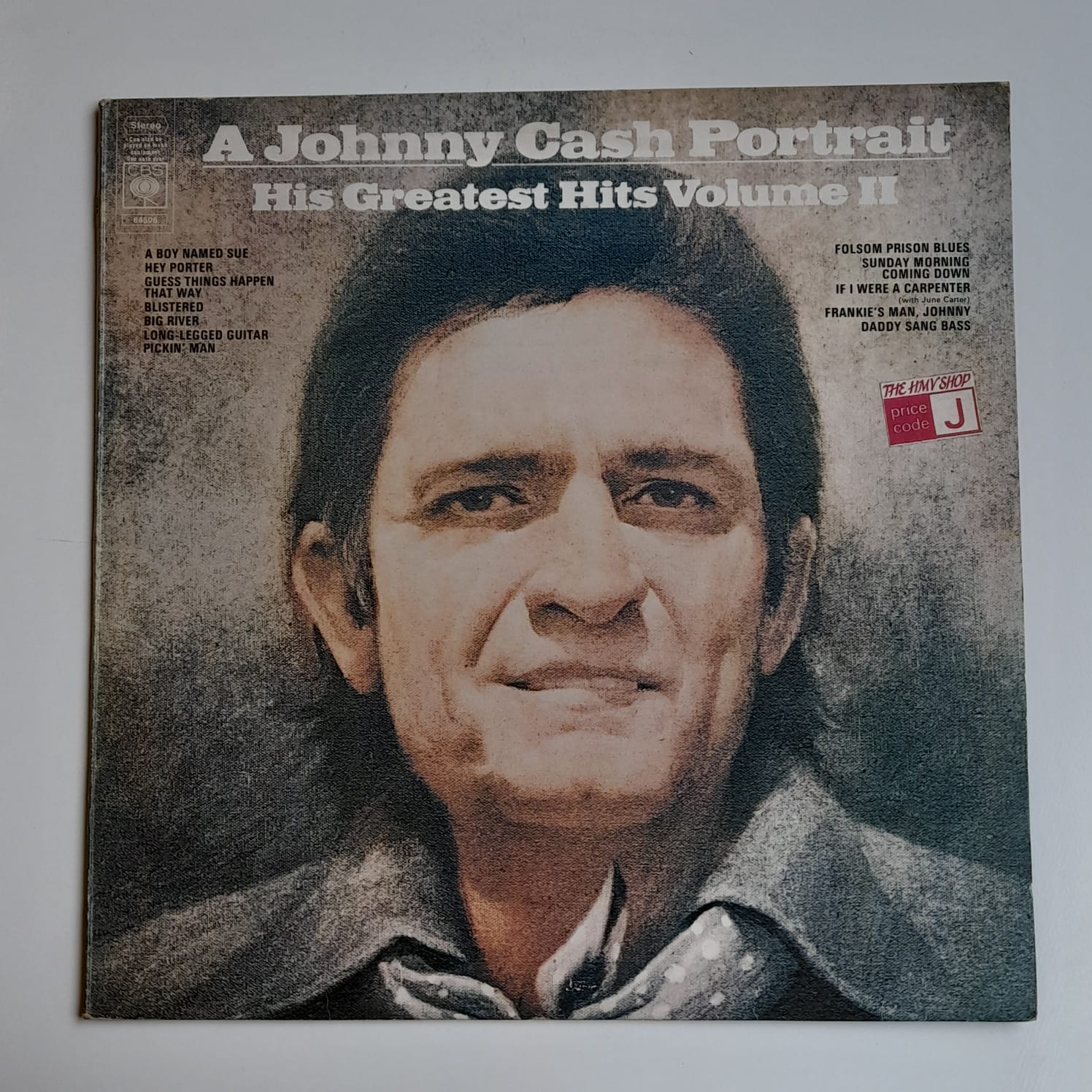 LP Johnny Cash – A Johnny Cash Portrait (His Greatest Hits, Volume II) - Importado
