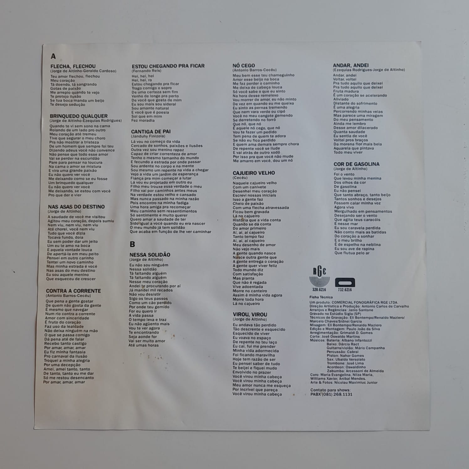 LP Jorge De Altinho – Nas Asas Do Destino - Imagem 5