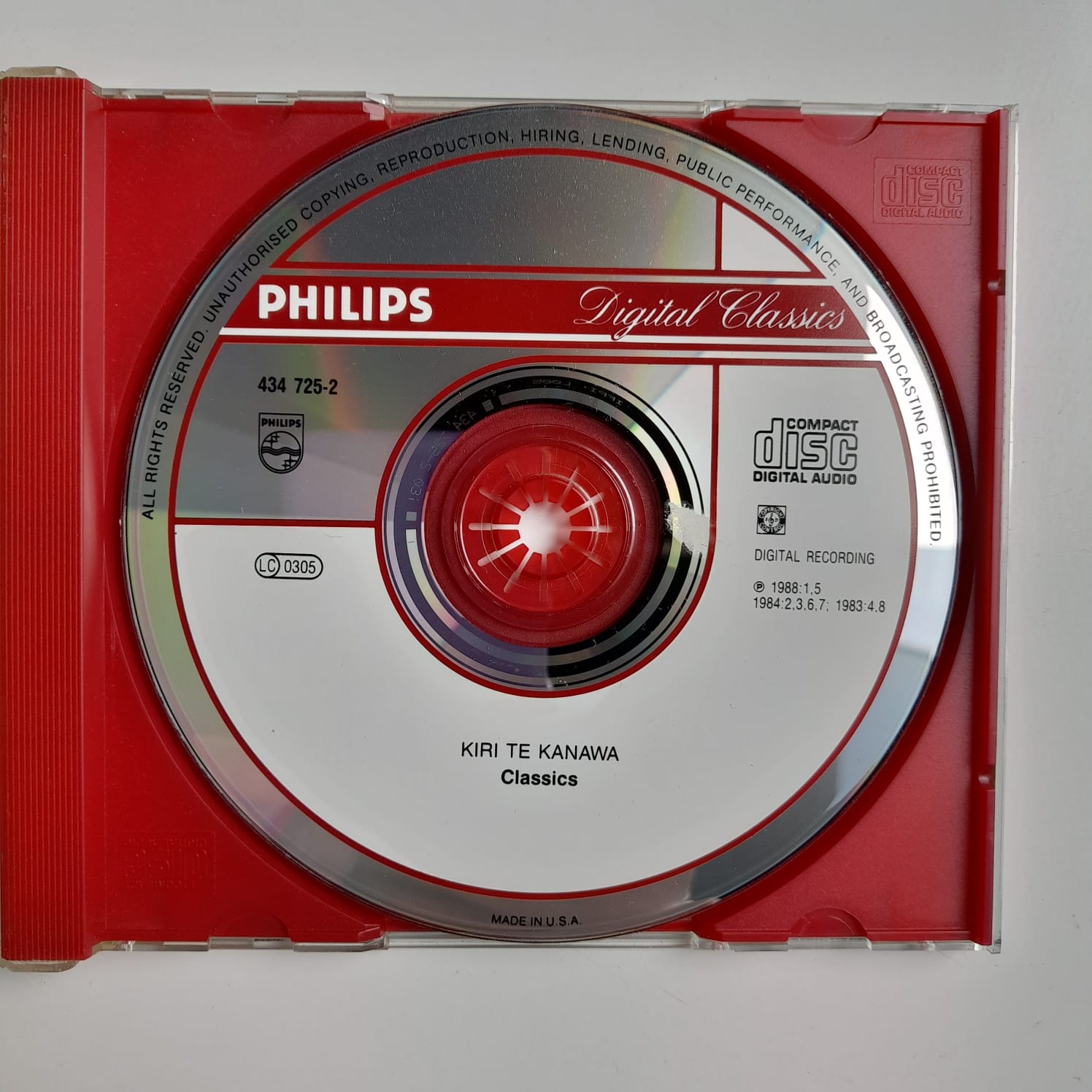 CD Kiri Te Kanawa - Classics - Importado - Imagem 3