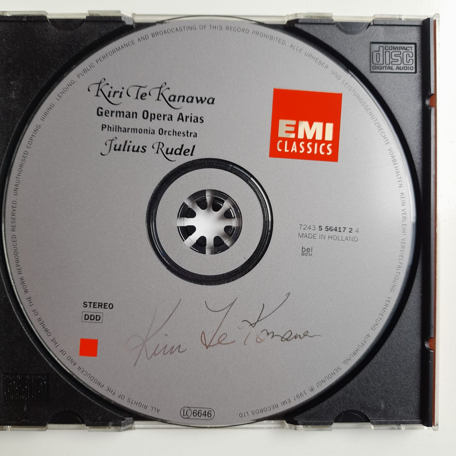 CD Kiri Te Kanawa - German Opera Arias - Importado - Imagem 3