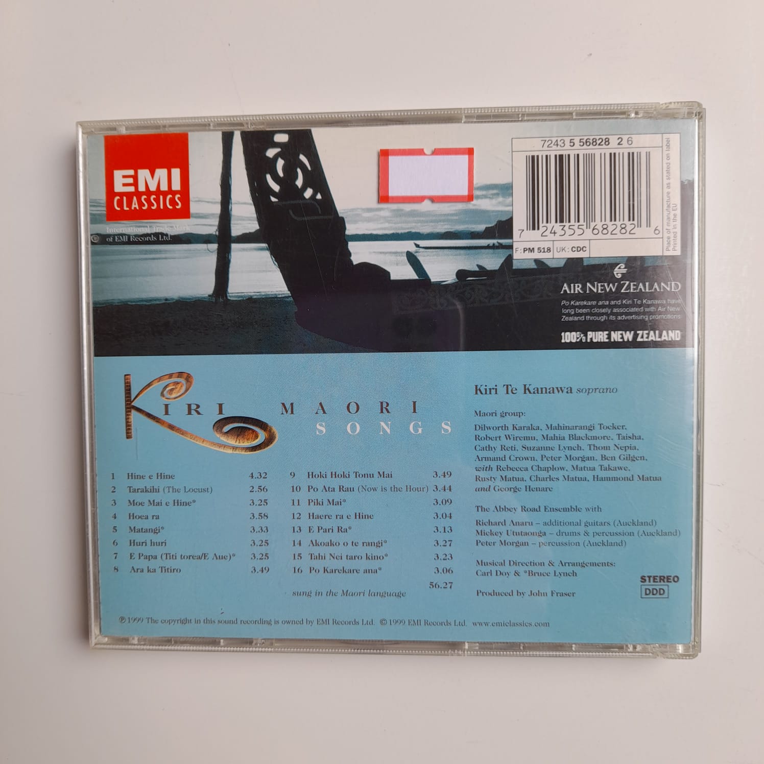 CD Kiri Te Kanawa - Maori Songs - Importado - Imagem 2
