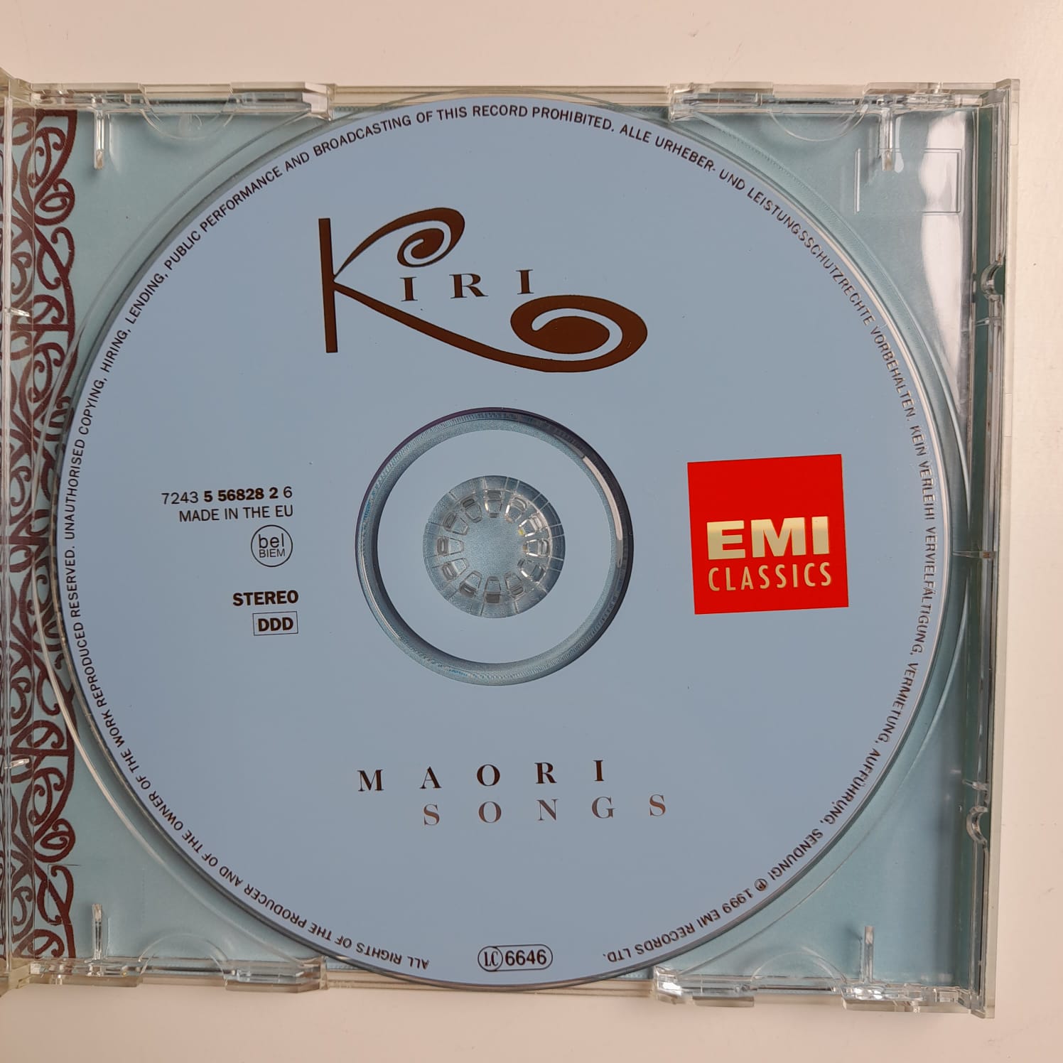 CD Kiri Te Kanawa - Maori Songs - Importado - Imagem 3