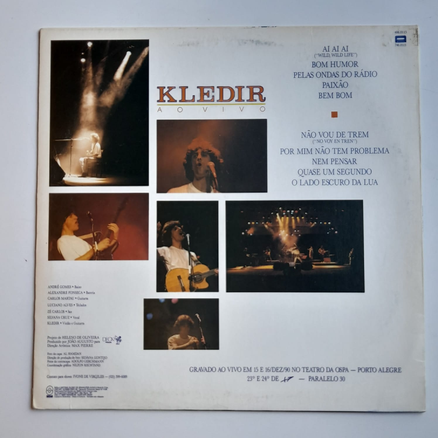 LP Kledir – Kledir Ao Vivo - Imagem 2