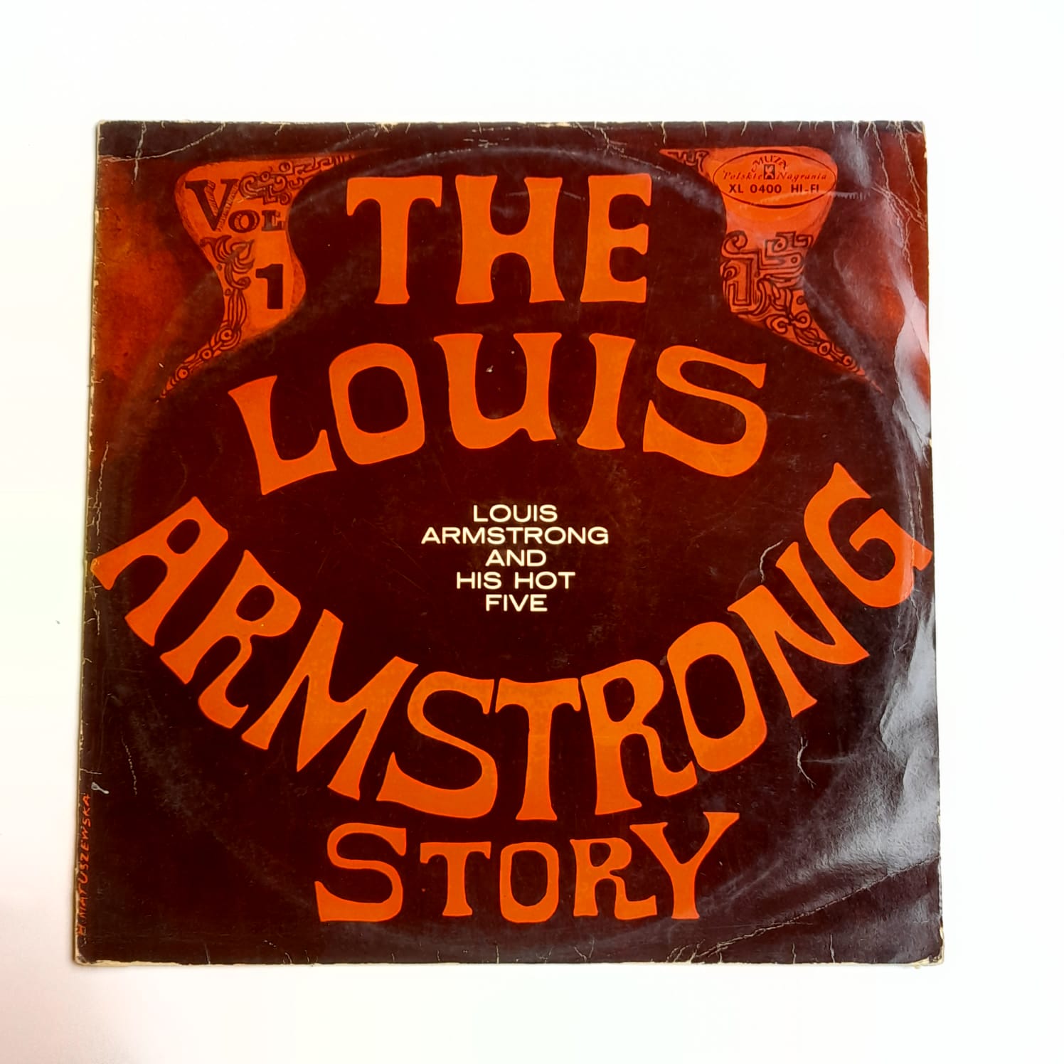 LP Louis Armstrong & His Hot Five – The Louis Armstrong Story Vol. 1 - Importado