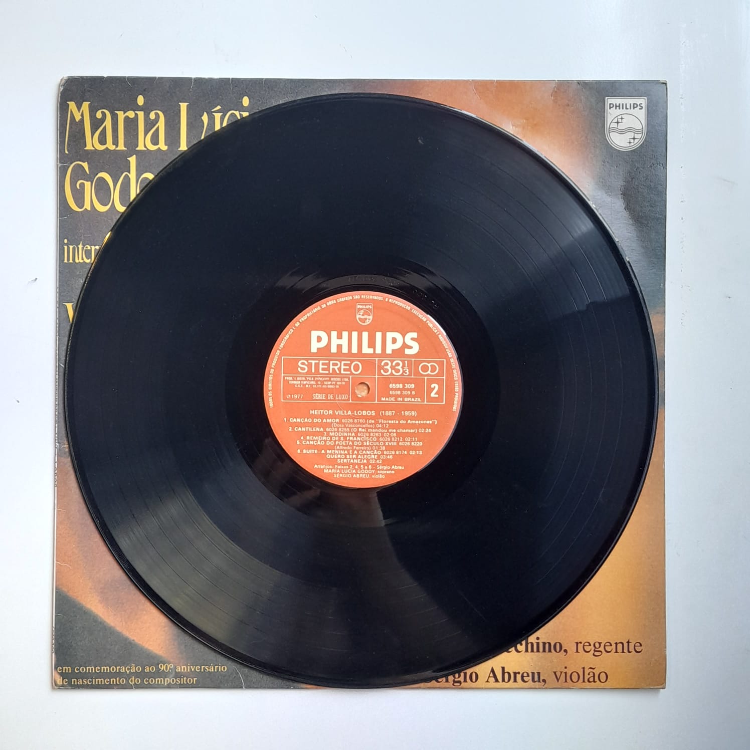 LP Maria Lúcia Godoy – Maria Lúcia Godoy Interpreta Villa Lobos - Imagem 3