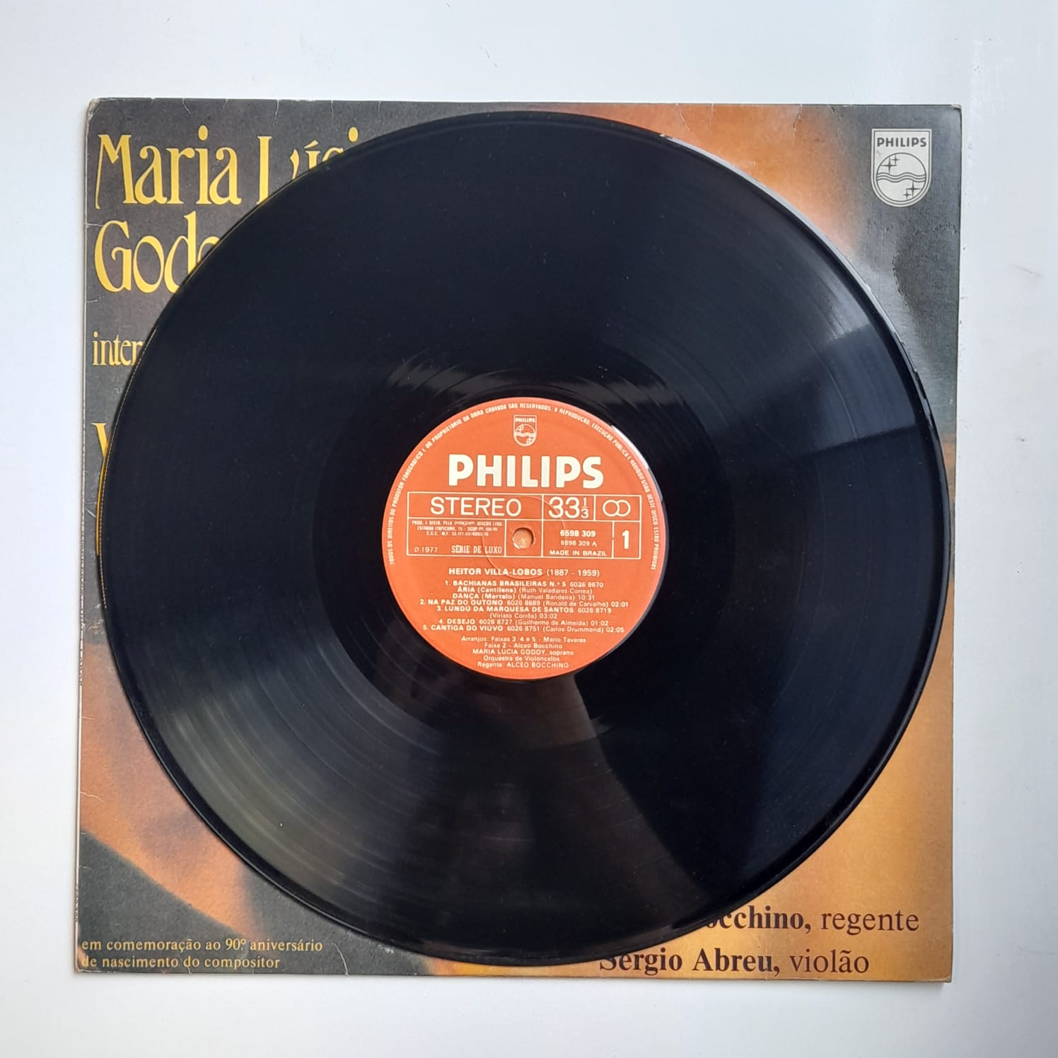 LP Maria Lúcia Godoy – Maria Lúcia Godoy Interpreta Villa Lobos - Imagem 4
