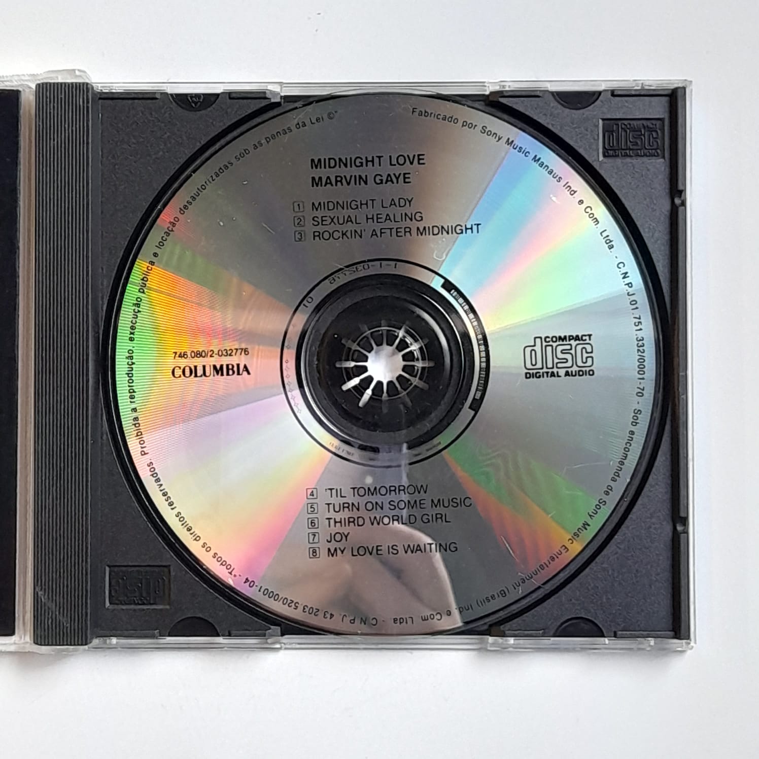 CD Marvin Gaye – Midnight Love - Imagem 3