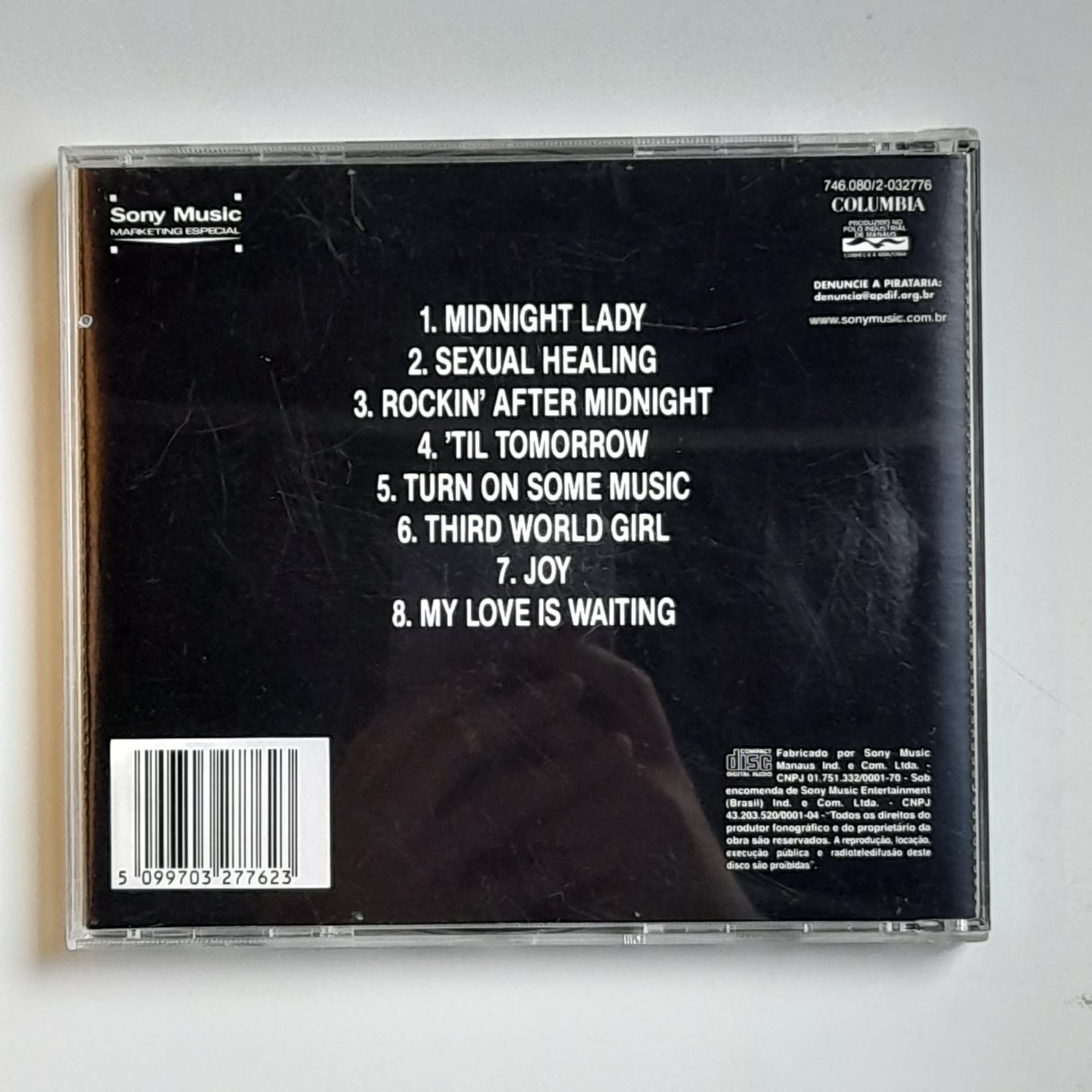 CD Marvin Gaye – Midnight Love - Imagem 2