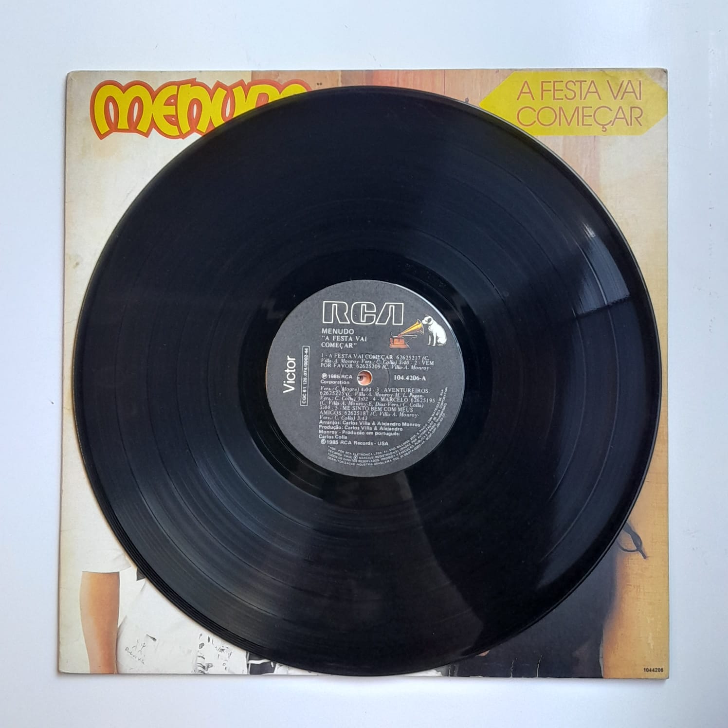LP Menudo – A Festa Vai Começar - Imagem 4