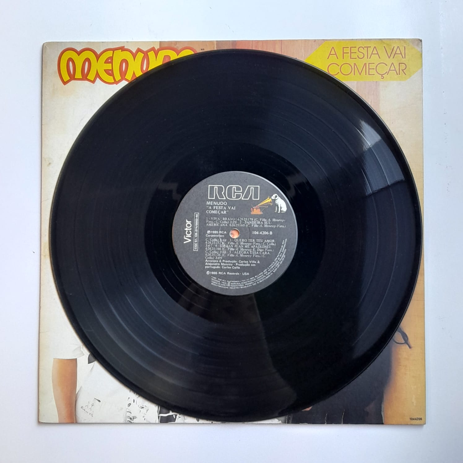 LP Menudo – A Festa Vai Começar - Imagem 3