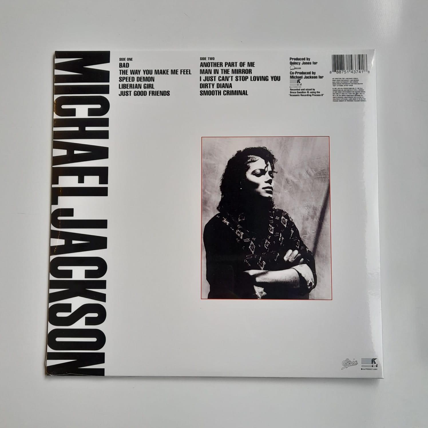 LP Michael Jackson – Bad - Lacrado - Imagem 2