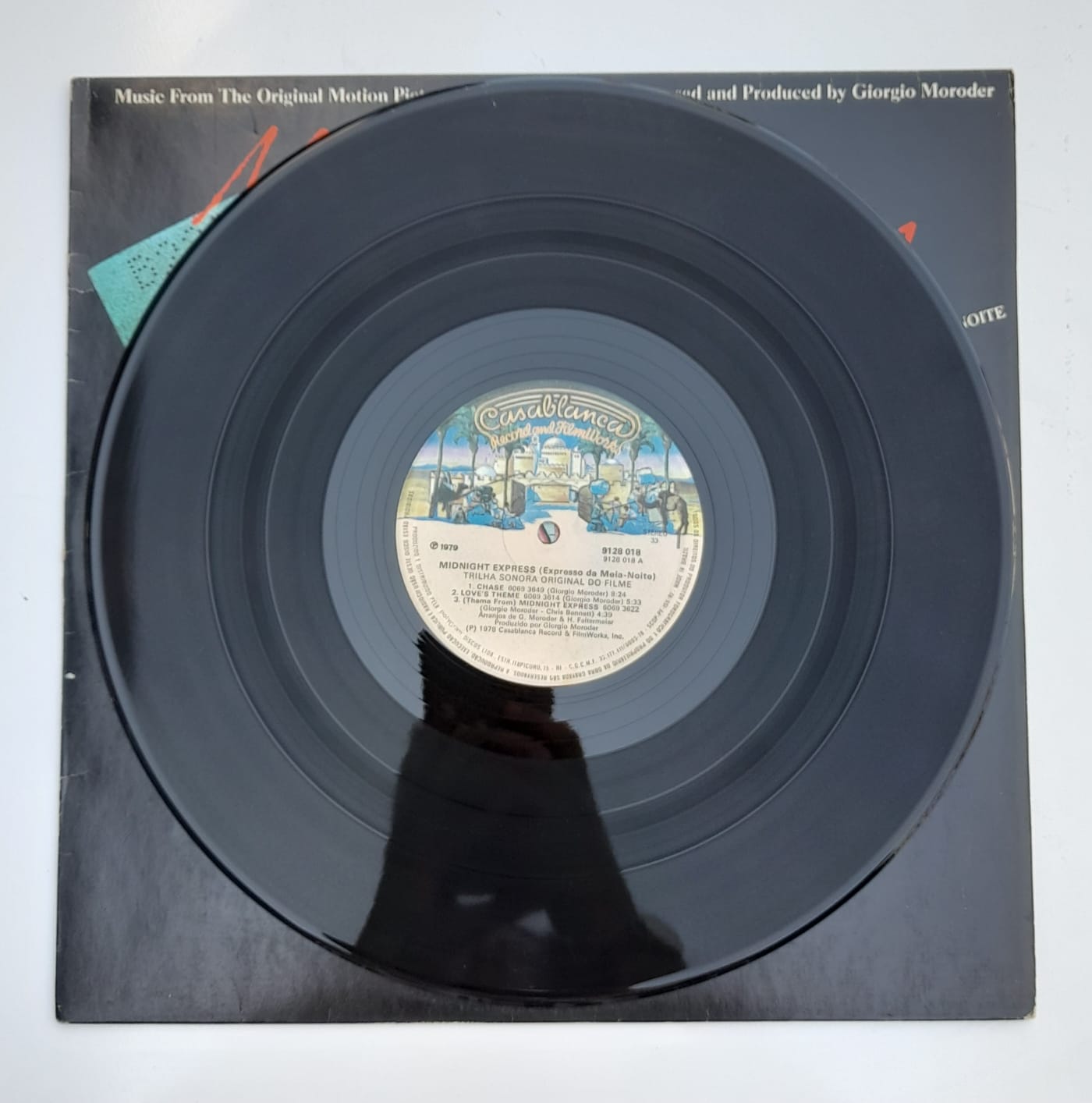 LP Giorgio Moroder – Midnight Express (Expresso Da Meia-Noite/Trilha Sonora) - Imagem 3