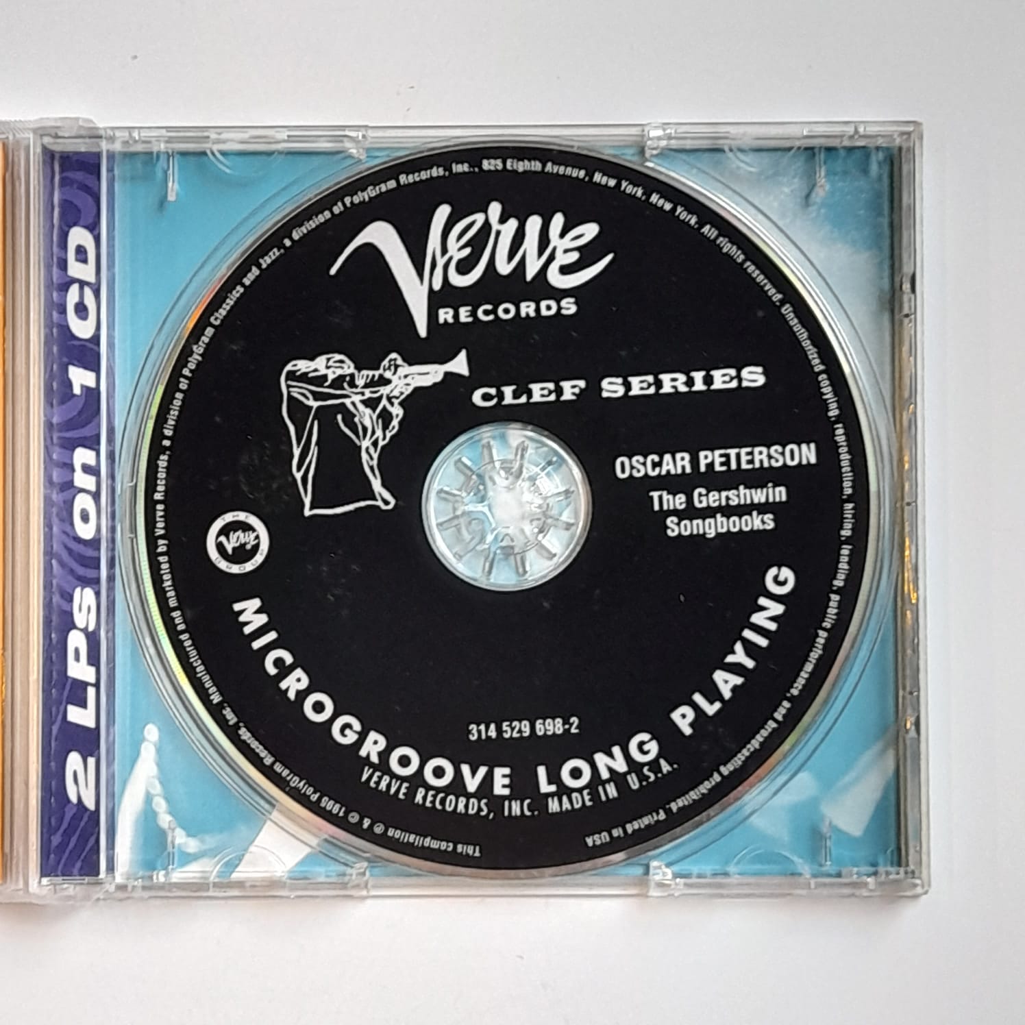CD Oscar Peterson – Plays The George Gershwin Song Book - Importado - Imagem 3