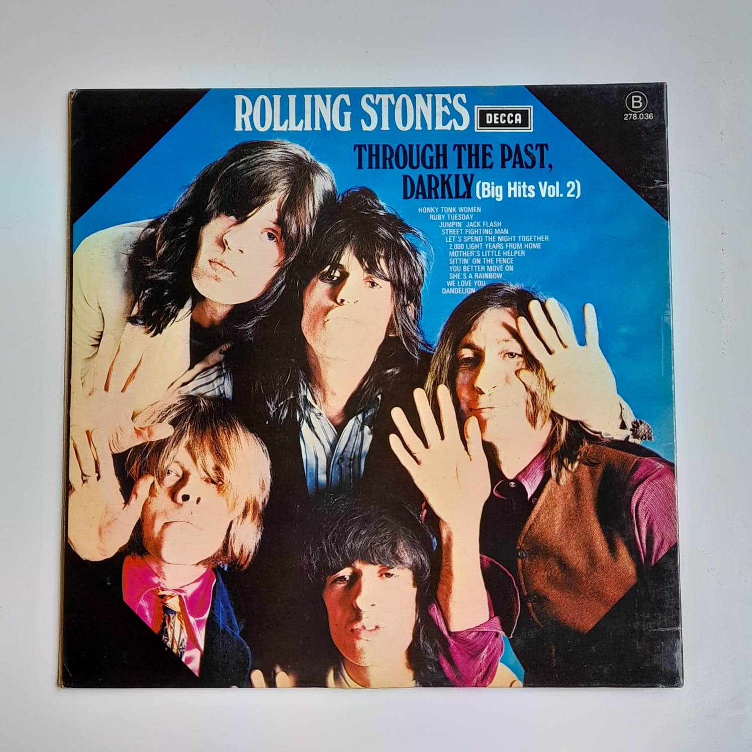 LP Rolling Stones – «L'âge D'or» Des Rolling Stones - Vol 13 - Honky Tonk Women - Importado - Imagem 2