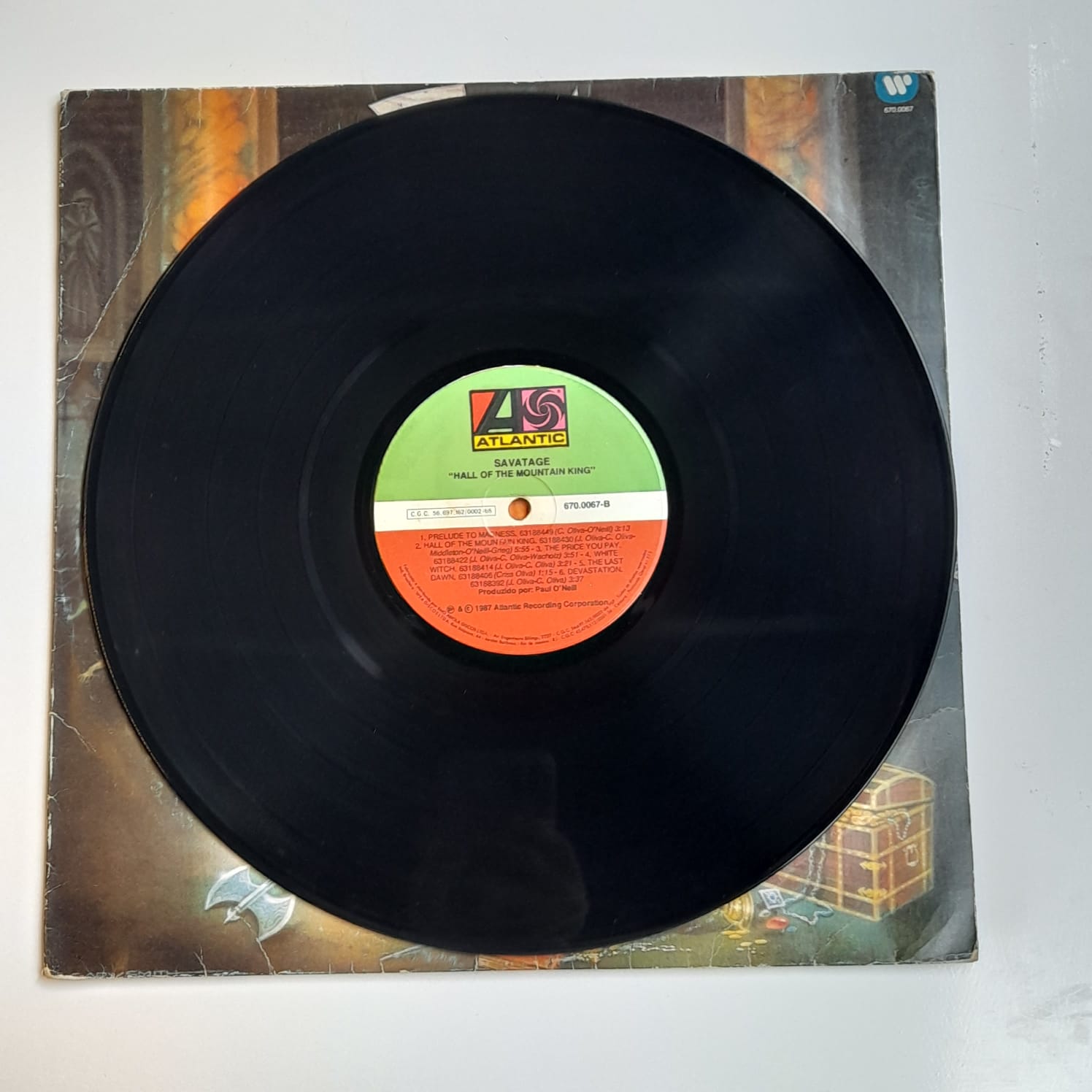 LP Savatage – Hall Of The Mountain King - Imagem 4