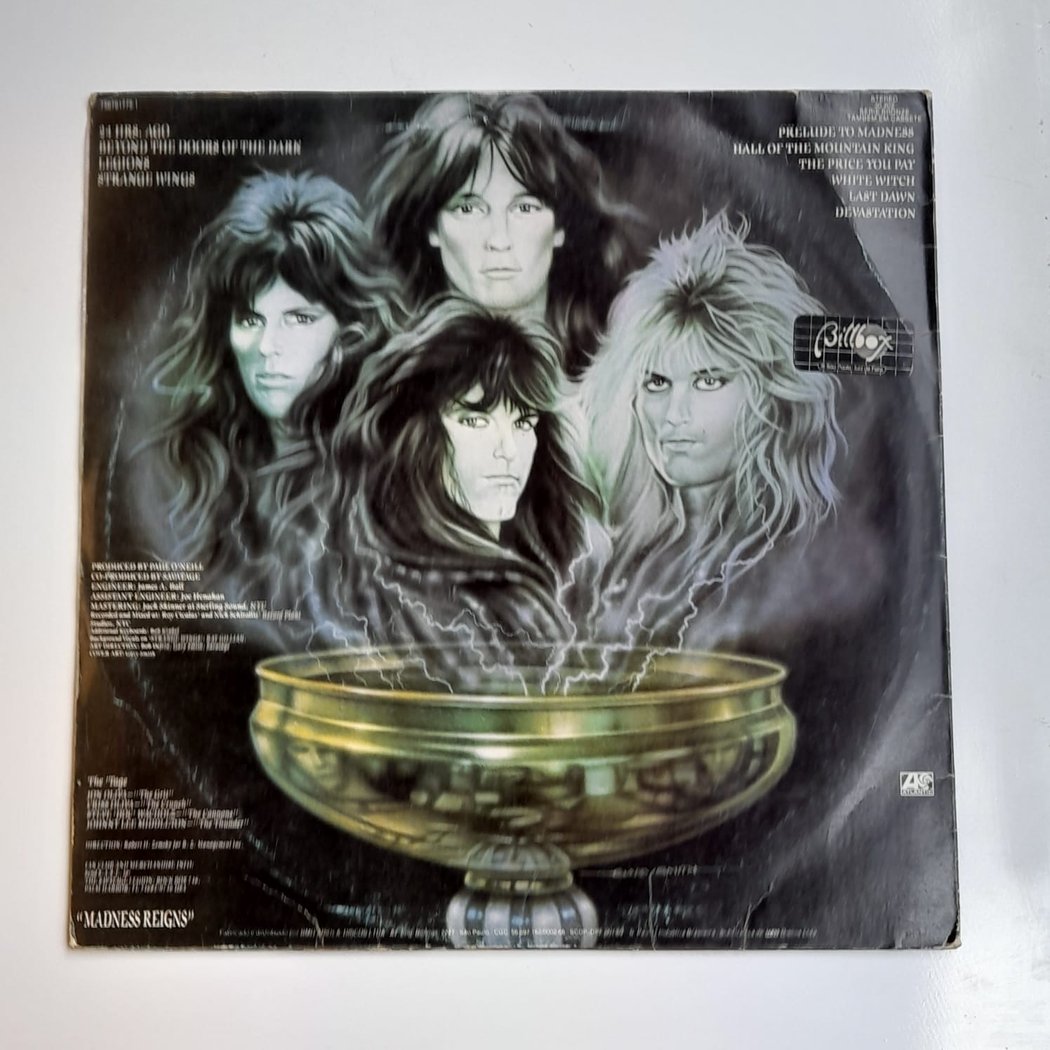LP Savatage – Hall Of The Mountain King - Imagem 2
