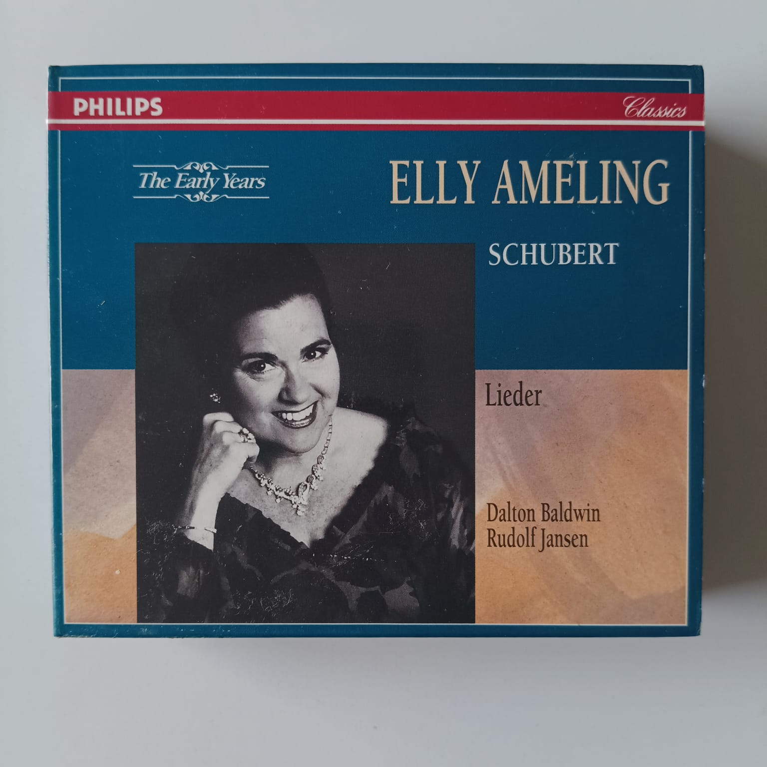 Box CD Schubert - Lieder - Elly Ameling - Importado - 4CDs