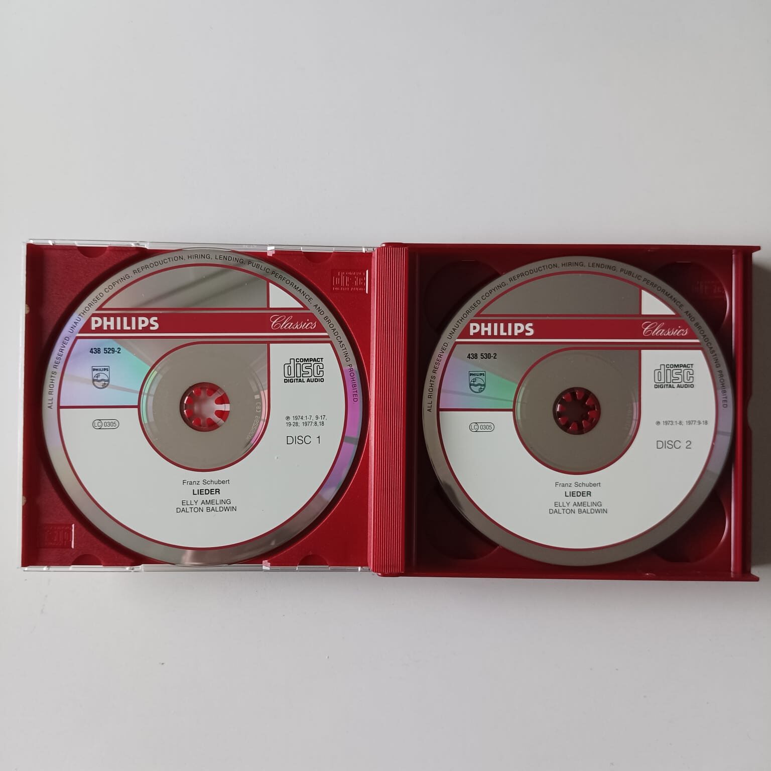Box CD Schubert - Lieder - Elly Ameling - Importado - 4CDs - Imagem 3