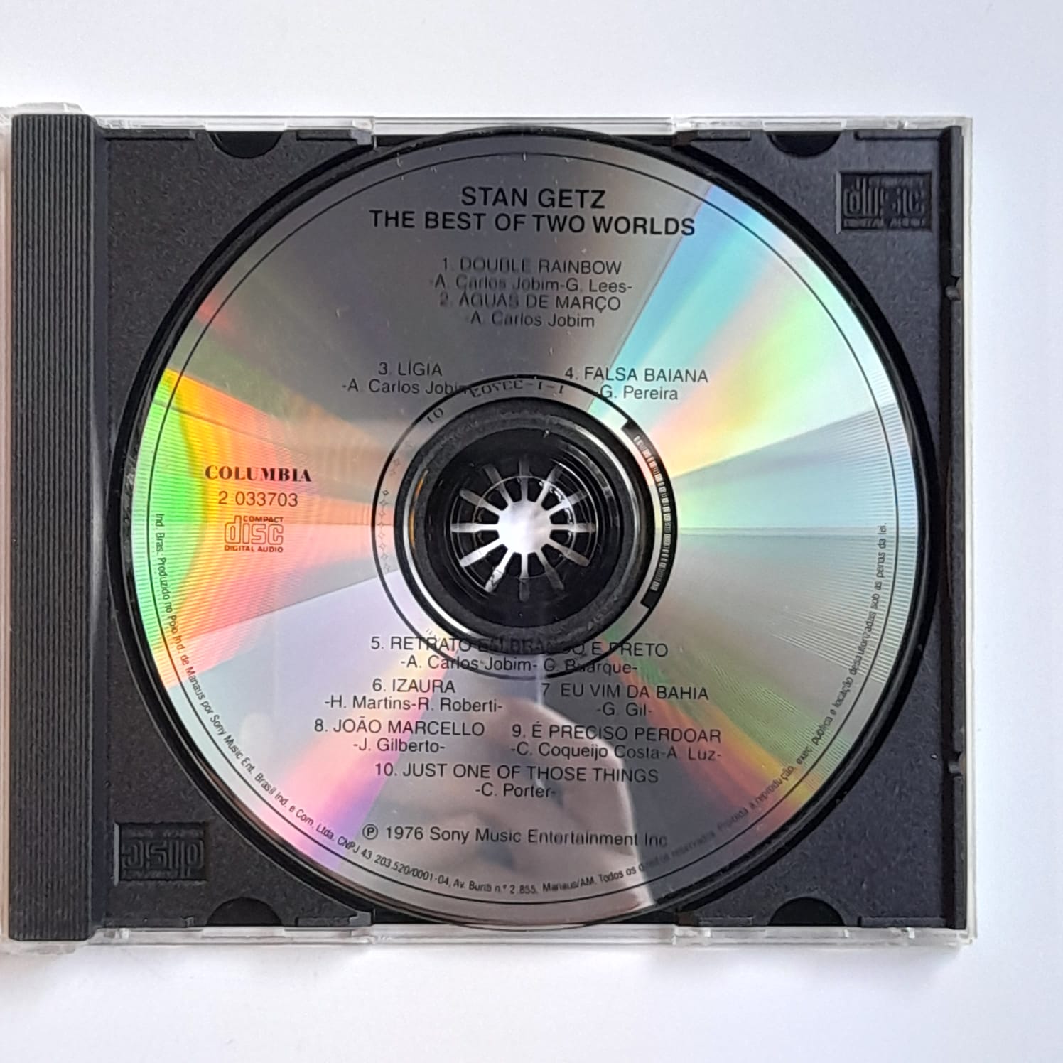 CD Stan Getz – The Best Of Two Worlds • Featuring Joao Gilberto - Imagem 3