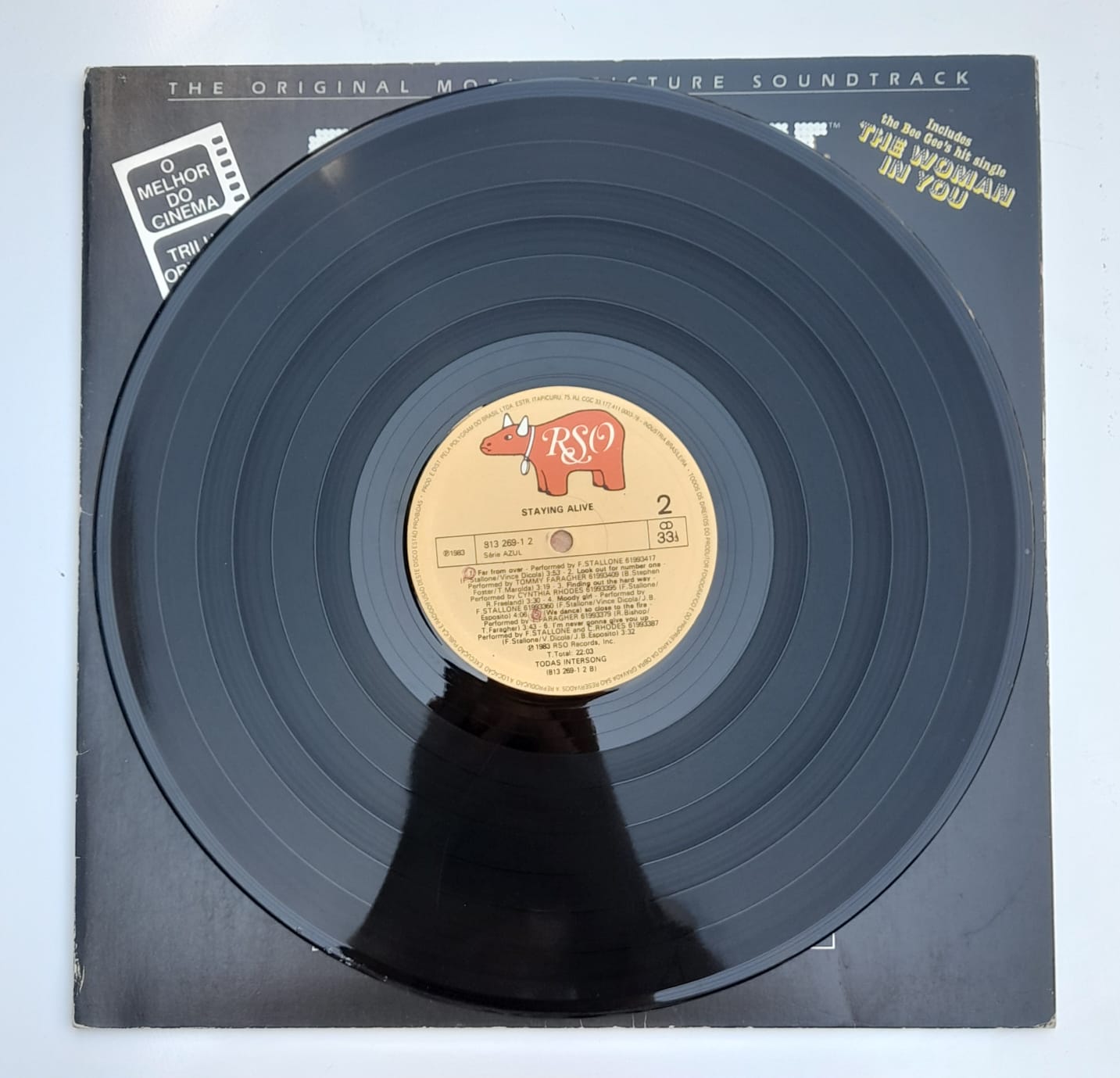 LP The Original Motion Picture Soundtrack - Staying Alive - Imagem 5
